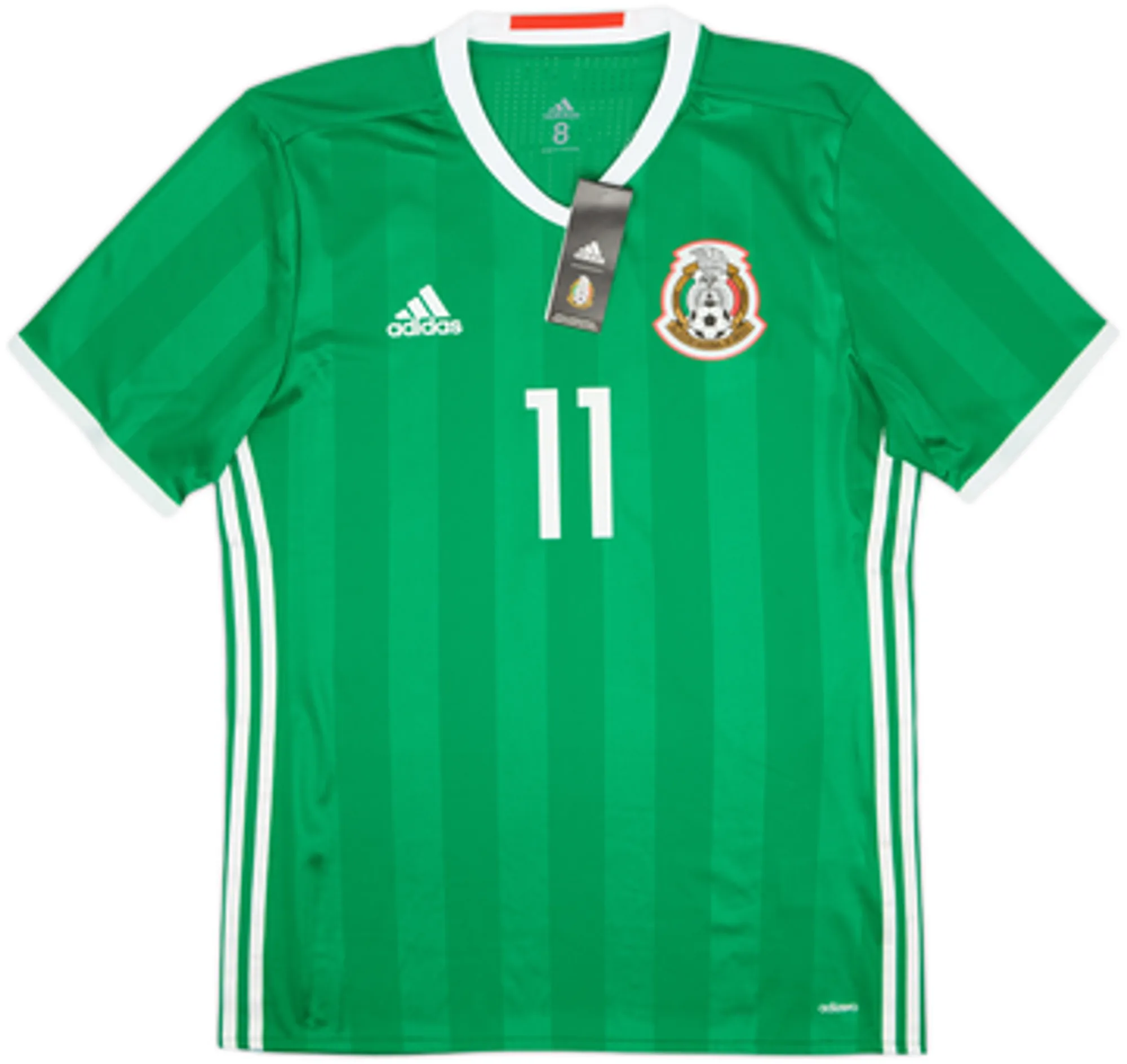 2016-17 Mexico Copa America Player Issue Home Shirt Carlos V #11 (L)