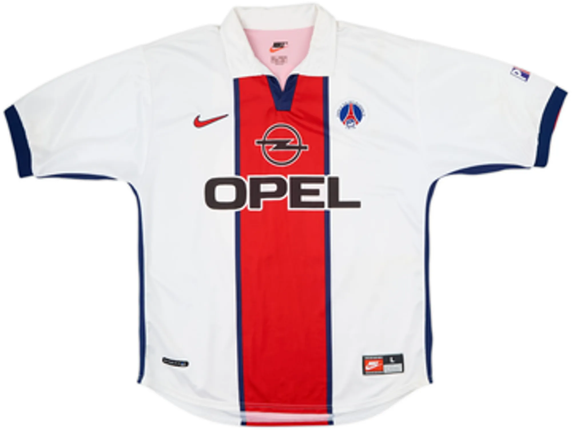 1998-99 Paris Saint-Germain Away Shirt Okocha #10 - 8/10 - (L)