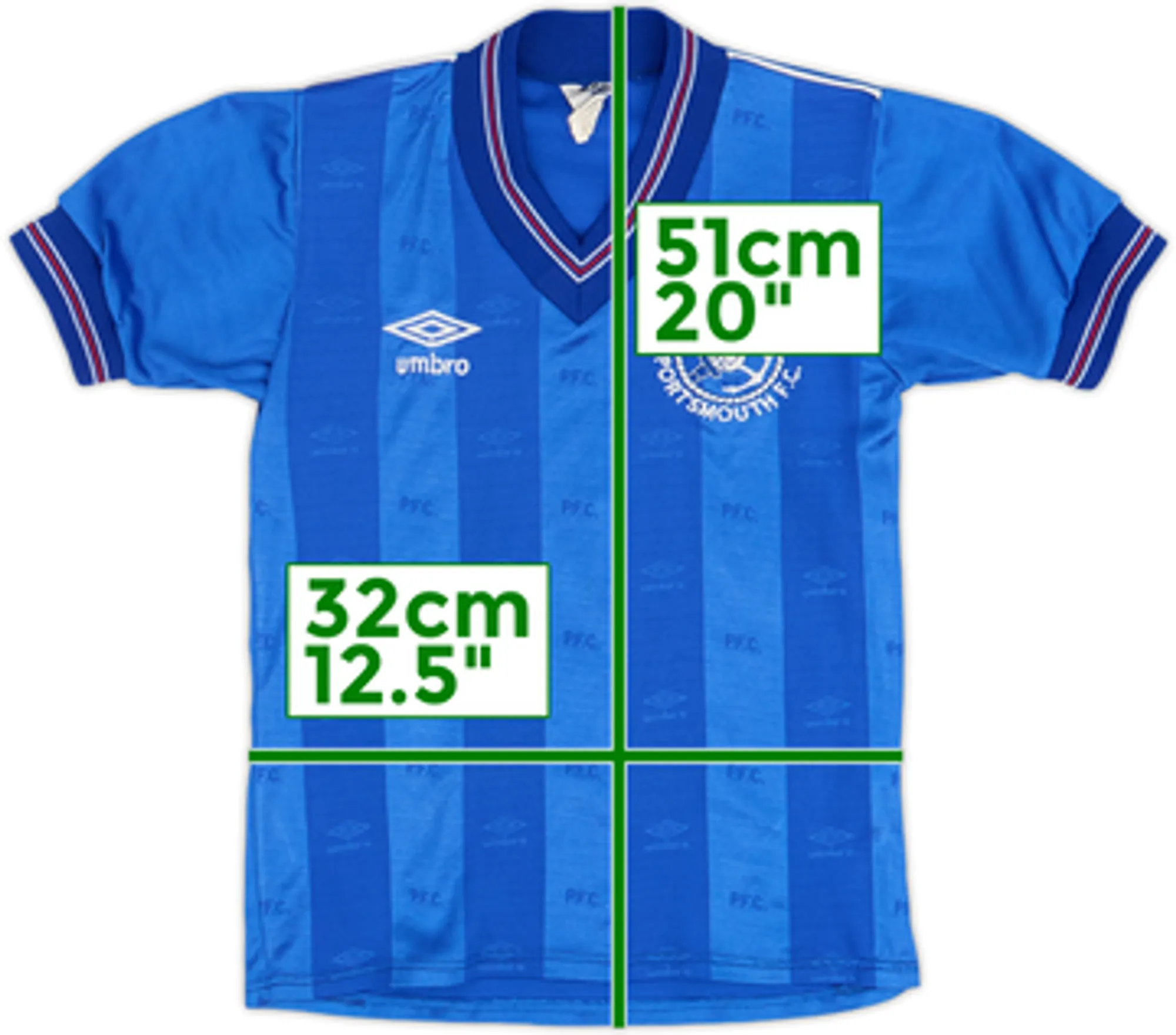 1983-85 Portsmouth Home Shirt - 8/10 - (S.Boys)