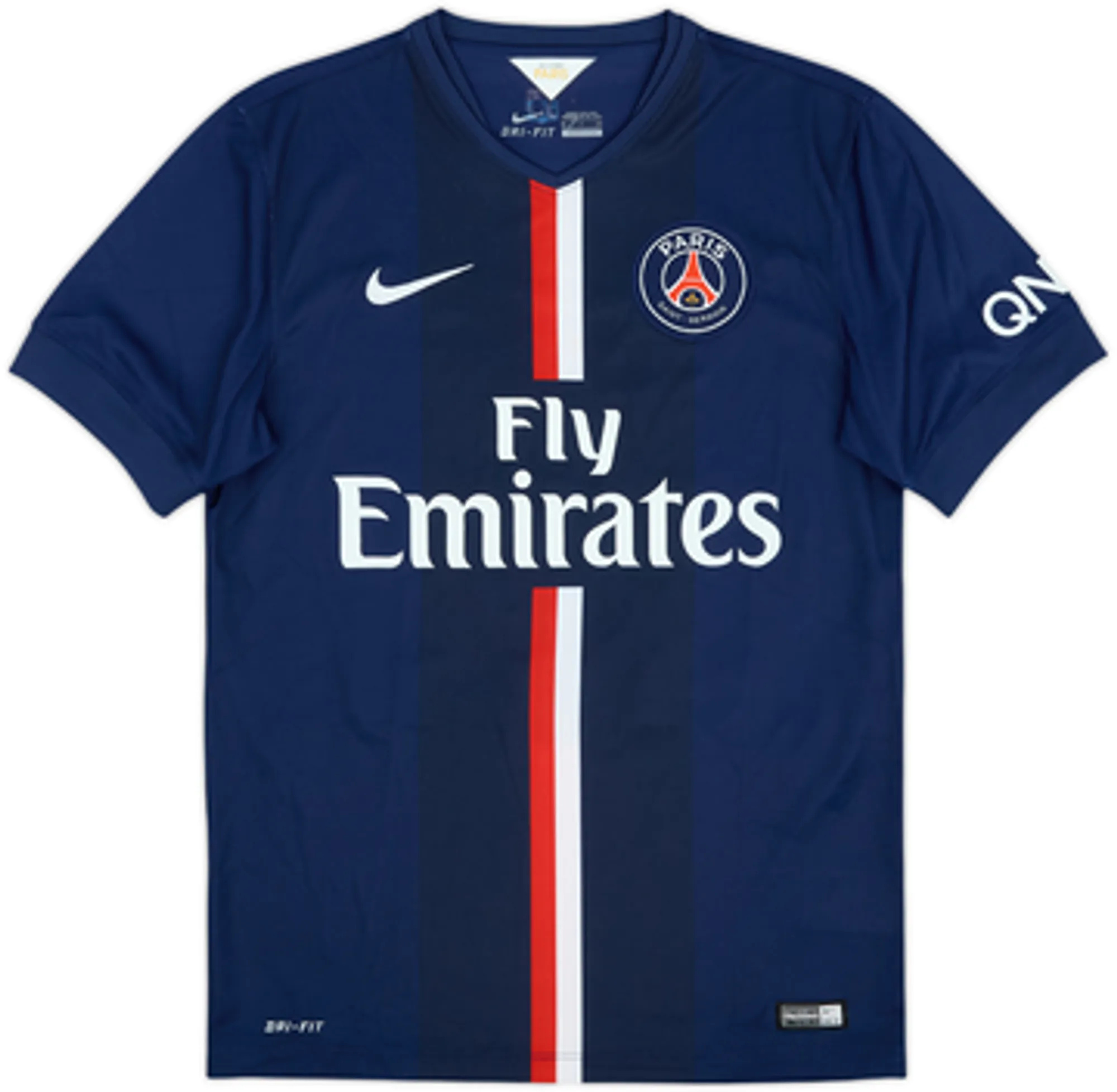2014-15 Paris Saint-Germain Home Shirt Cavani #9 - 6/10 - (S)