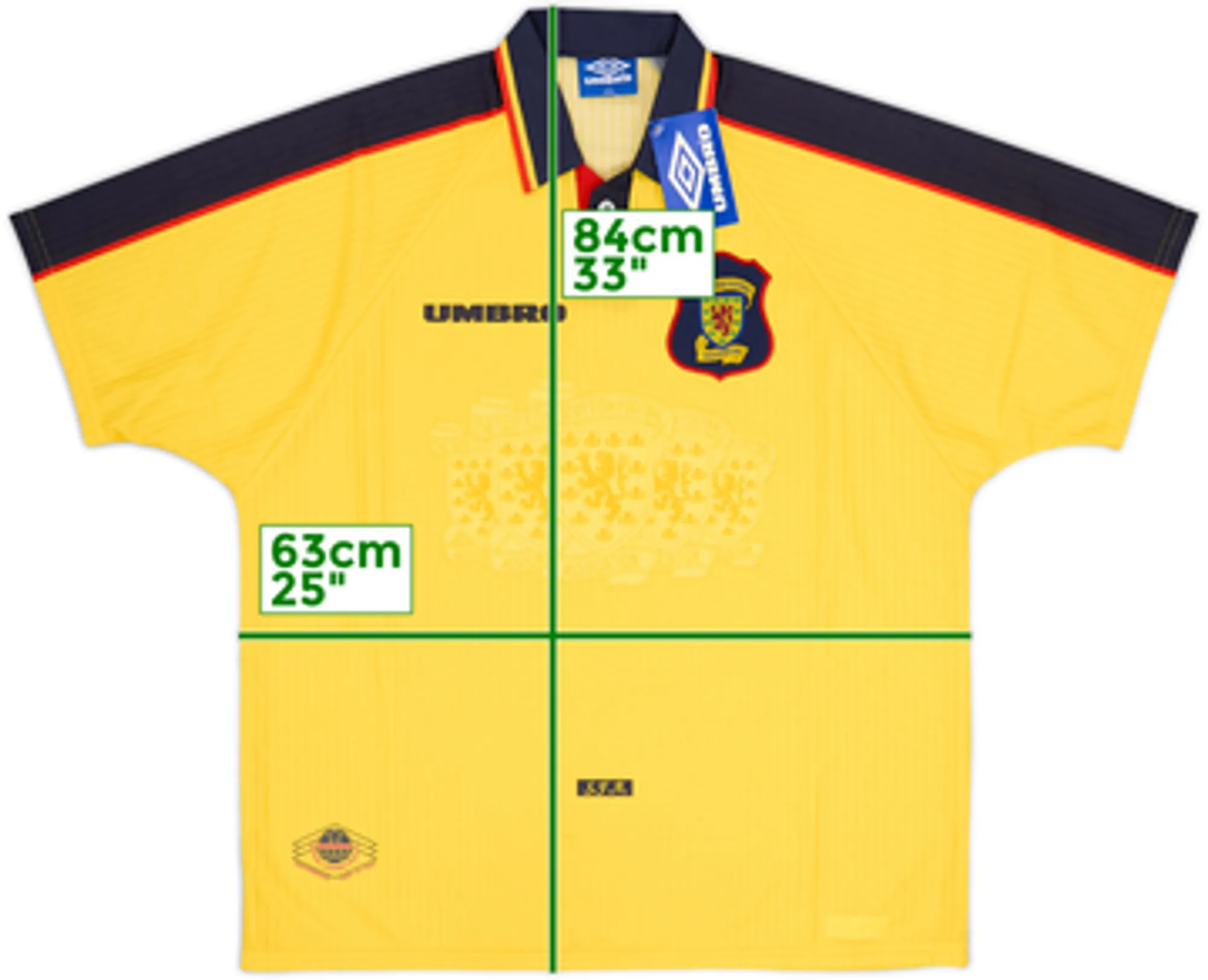 1996-99 Scotland Away Shirt (XL)