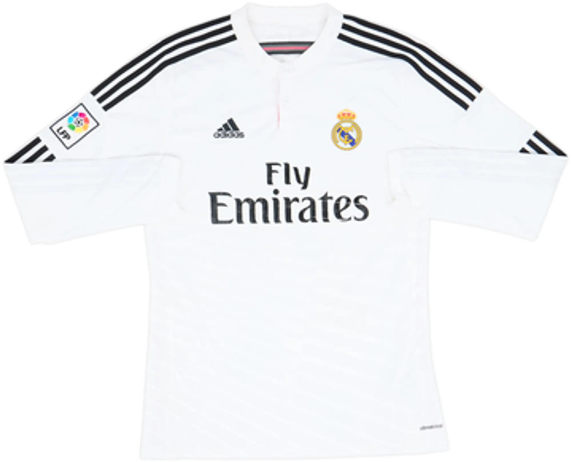 2014-15 Real Madrid Home L/S Shirt Ronaldo #7 - 6/10 - (L)