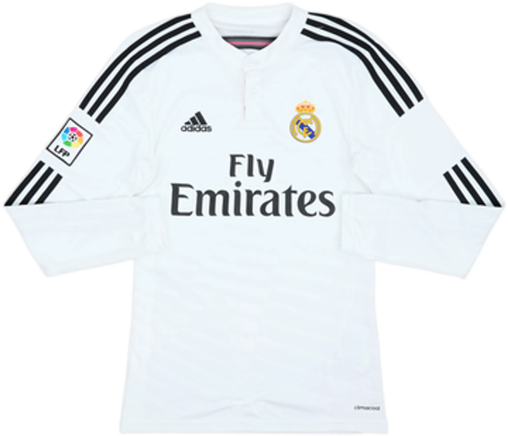 2014-15 Real Madrid Home L/S Shirt Ronaldo #7 - 7/10 - (S)