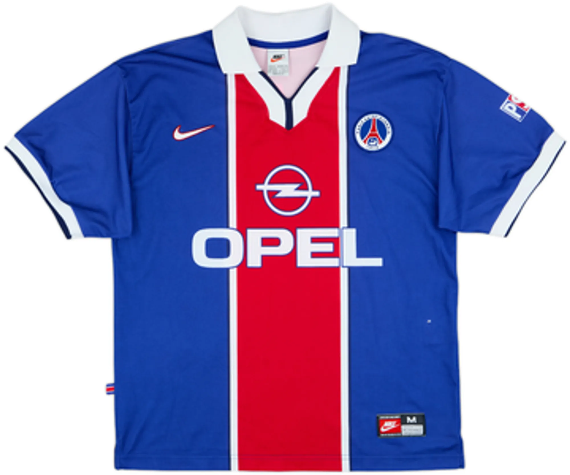 1997-98 Paris Saint-Germain Home Shirt Rai #10 - 6/10 - (M)