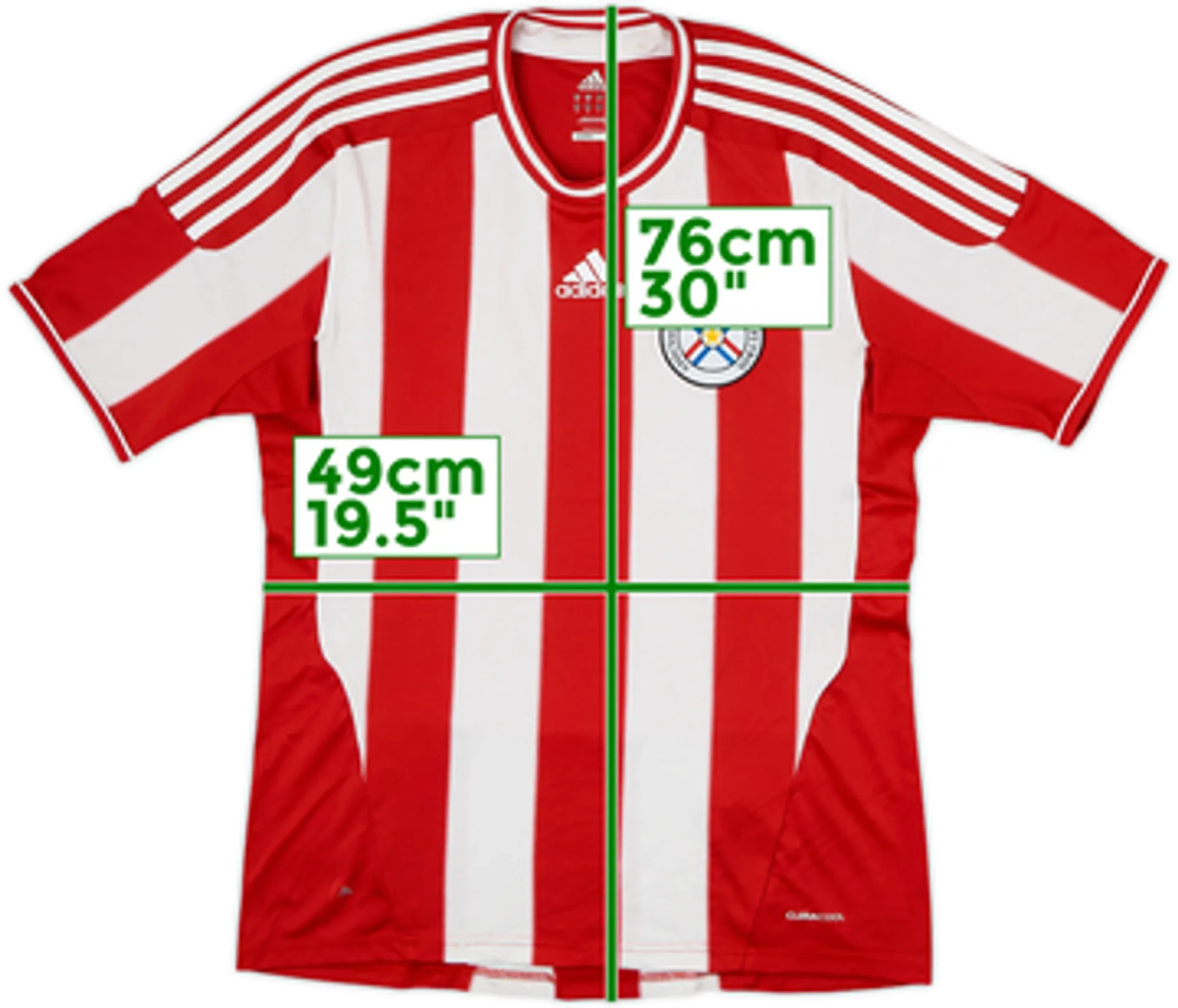 2011-13 Paraguay Home Shirt - 8/10 - (M)