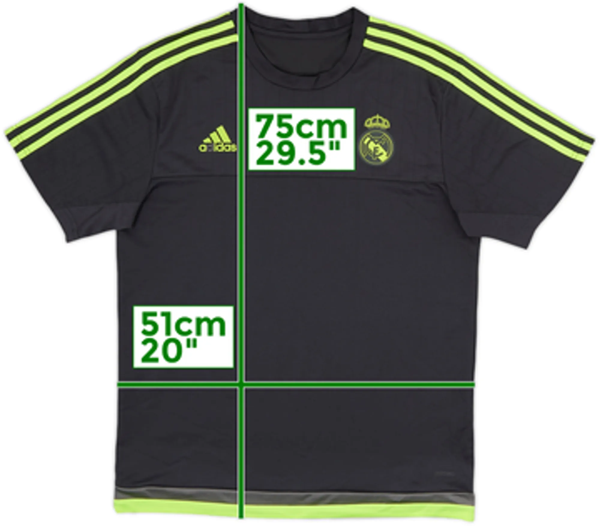 2015-16 Real Madrid adizero Training Shirt - 4/10 - (M)