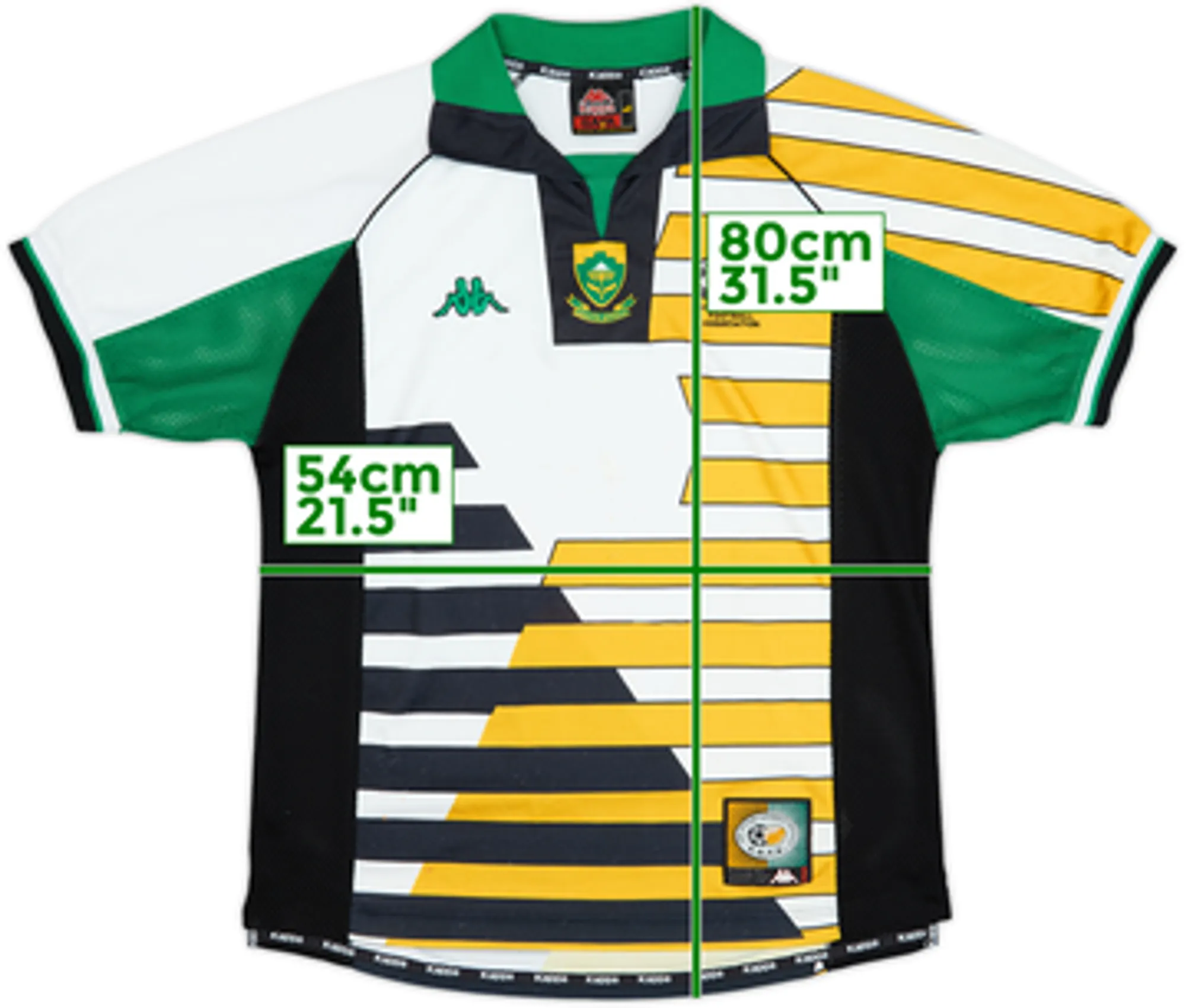 1998 South Africa Home Shirt - 7/10 - (L)