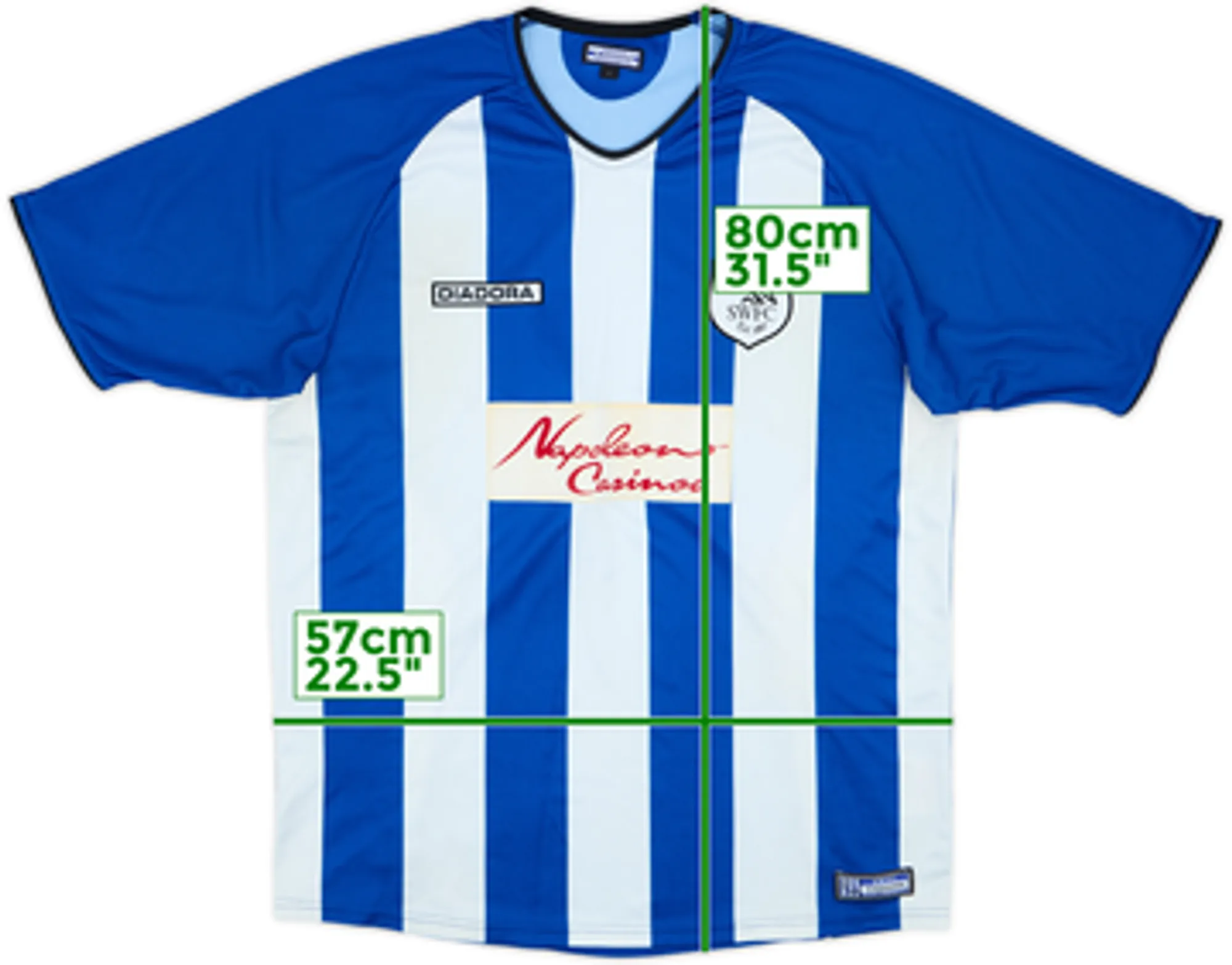 2003-05 Sheffield Wednesday Home Shirt - 8/10 - (L)