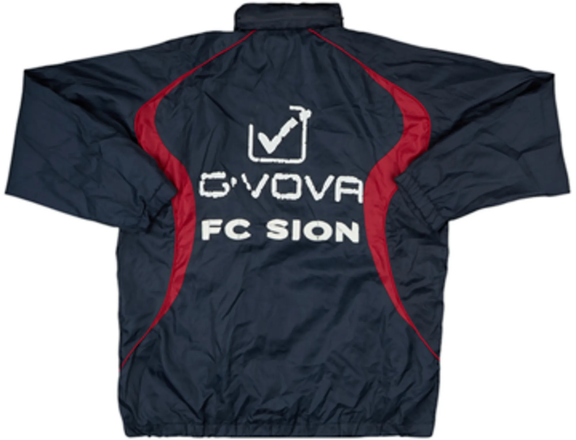 2011-12 FC Sion Givova Hooded Rain Jacket - 5/10 - (S)
