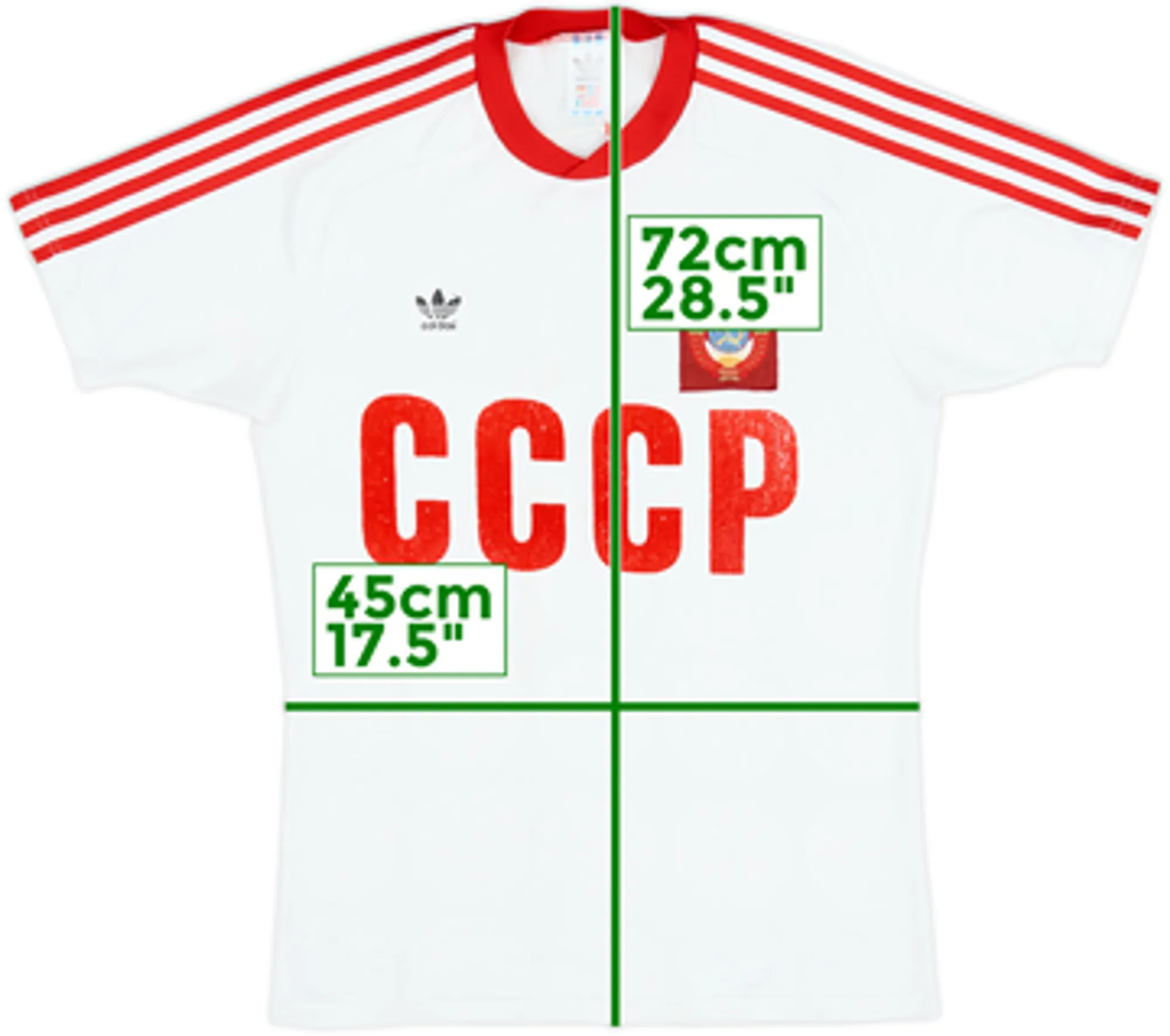 1988-89 Soviet Union Away Shirt - 7/10 - (M)