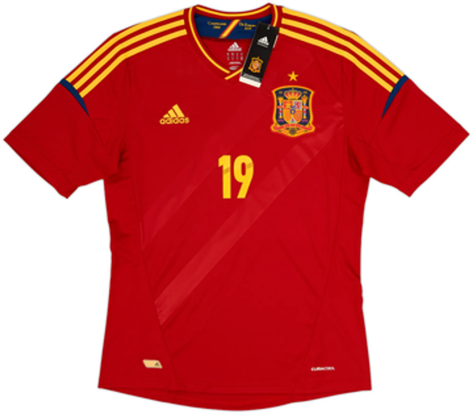 2011-12 Spain Home Shirt Llorente #19 (M)