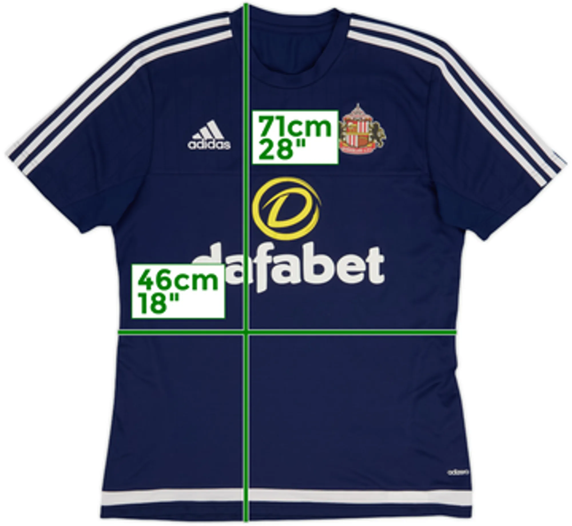 2015-16 Sunderland adizero Training Shirt - 6/10 - (M)
