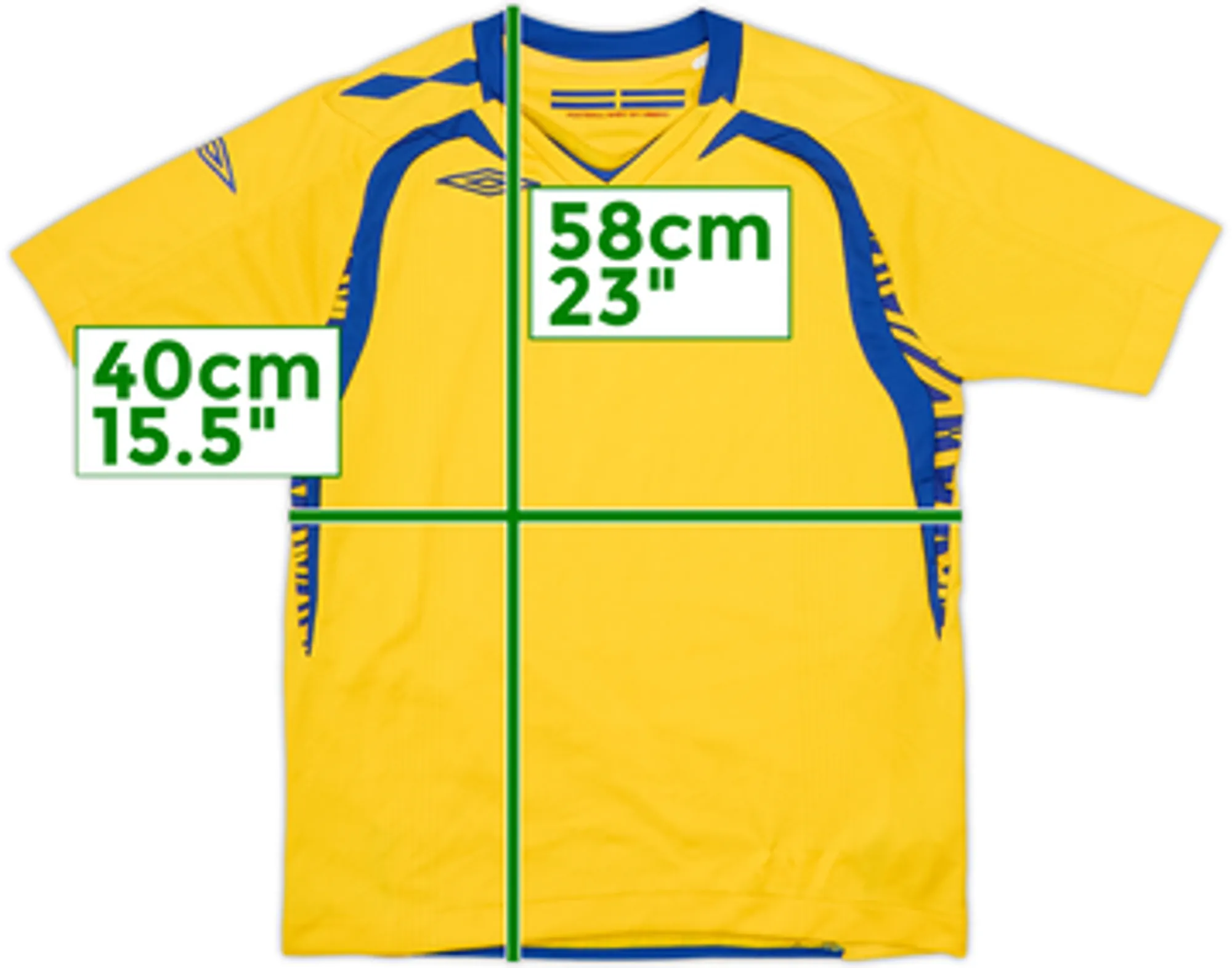 2007-09 Sweden Home Shirt - 9/10 - (S.Boys)