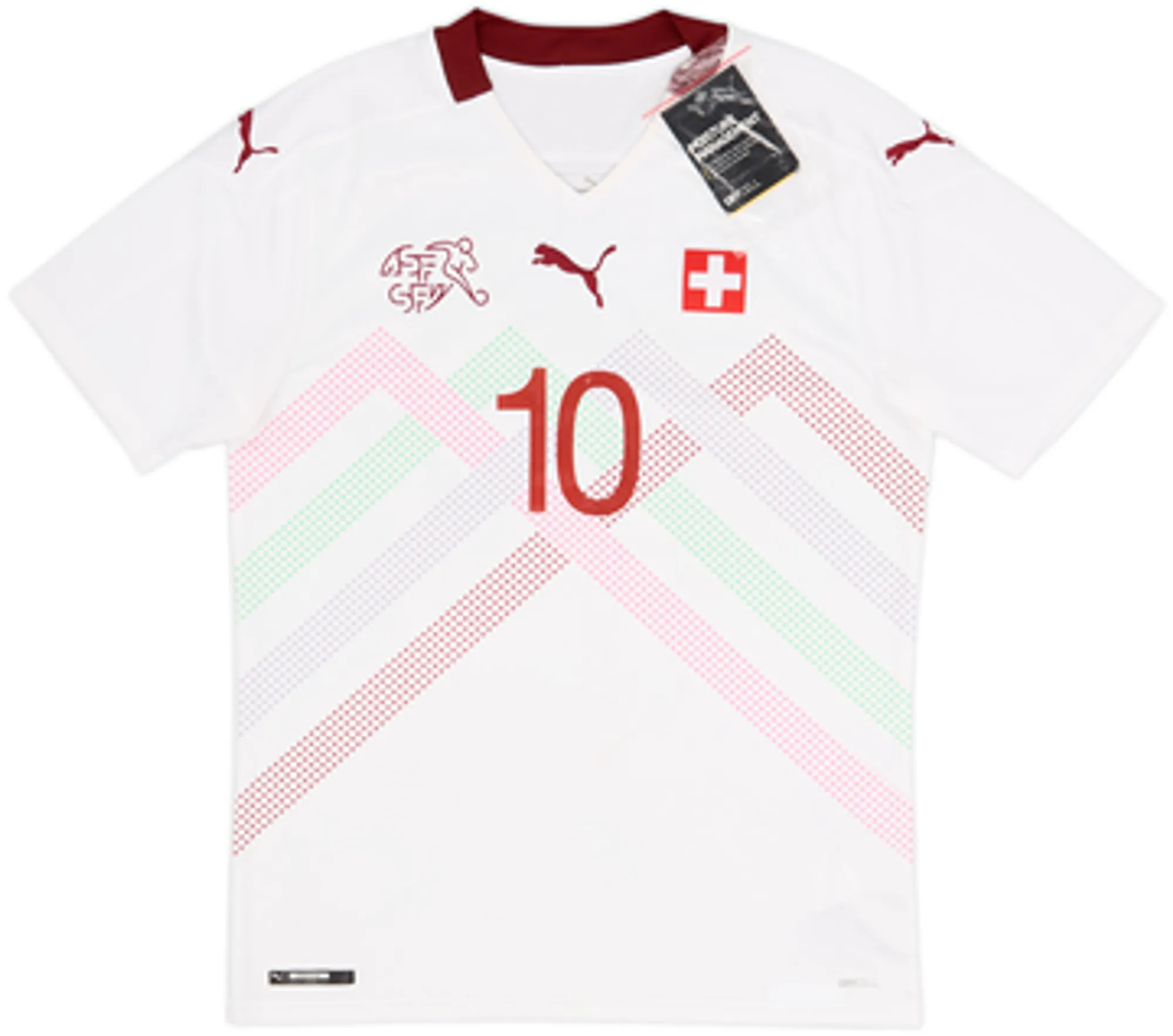 2020-21 Switzerland Away Shirt Xhaka #10 (S)