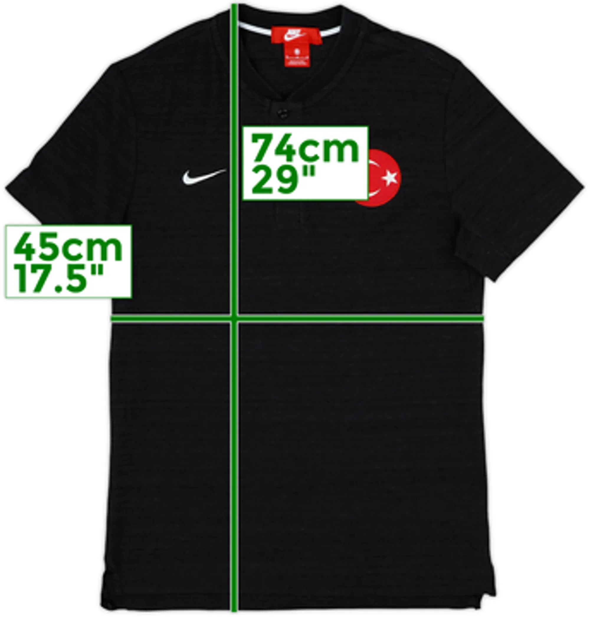 2018-19 Turkey Nike Polo Shirt - 8/10 - (M)
