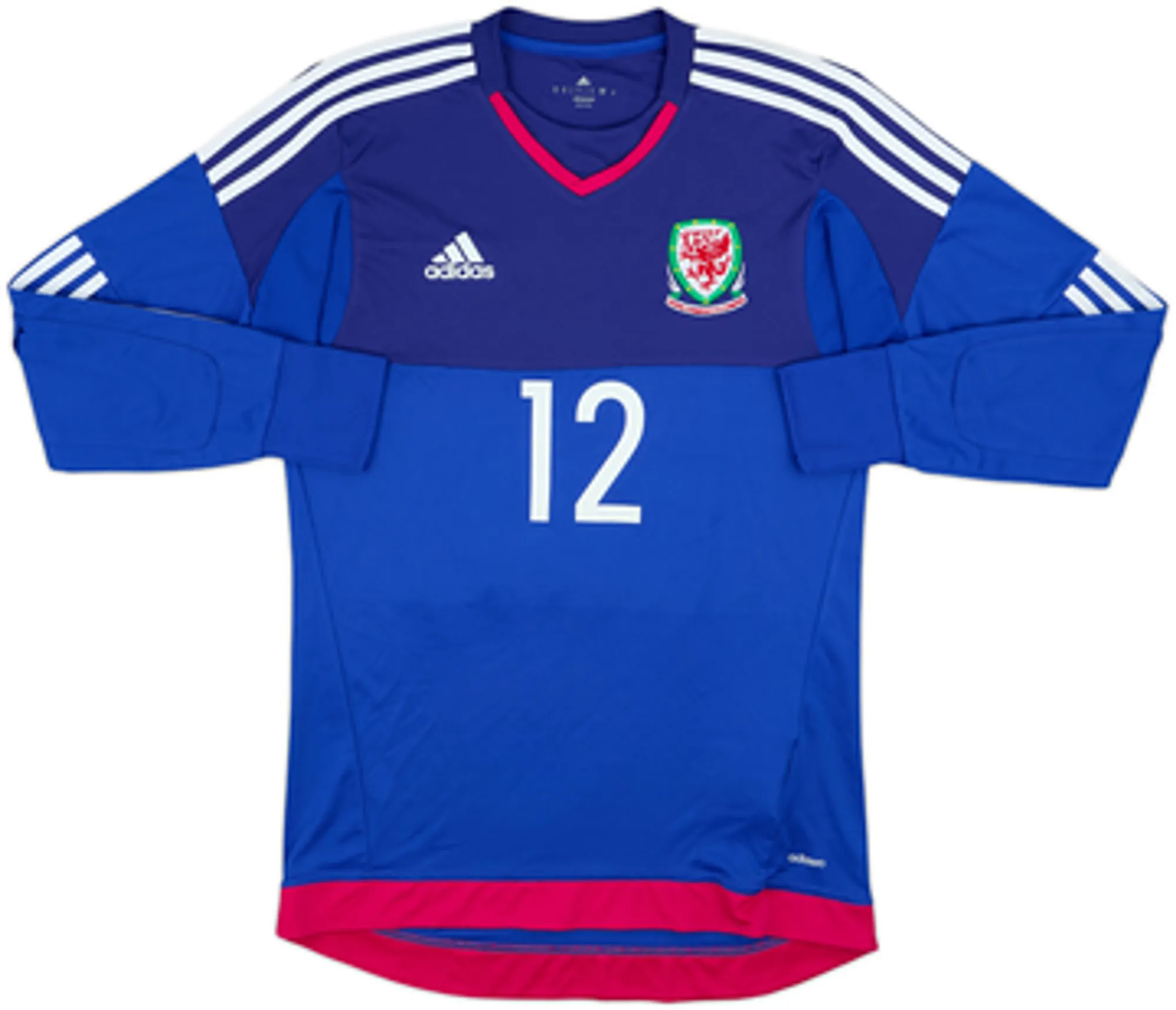 2014-15 Wales Player Issue GK Shirt #12 - 8/10 - (M)