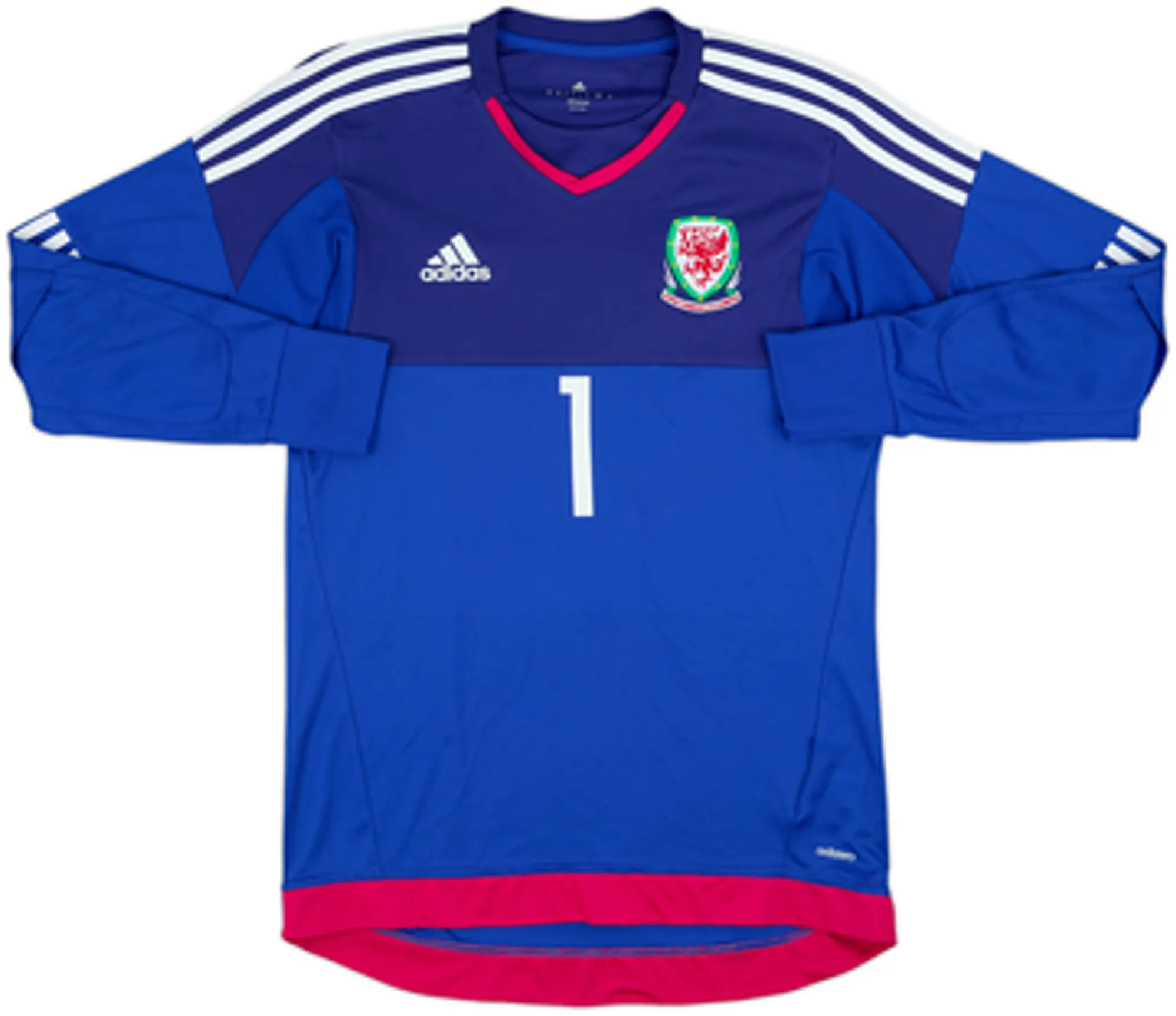2014-15 Wales Player Issue GK Shirt #1 - 8/10 - (M)