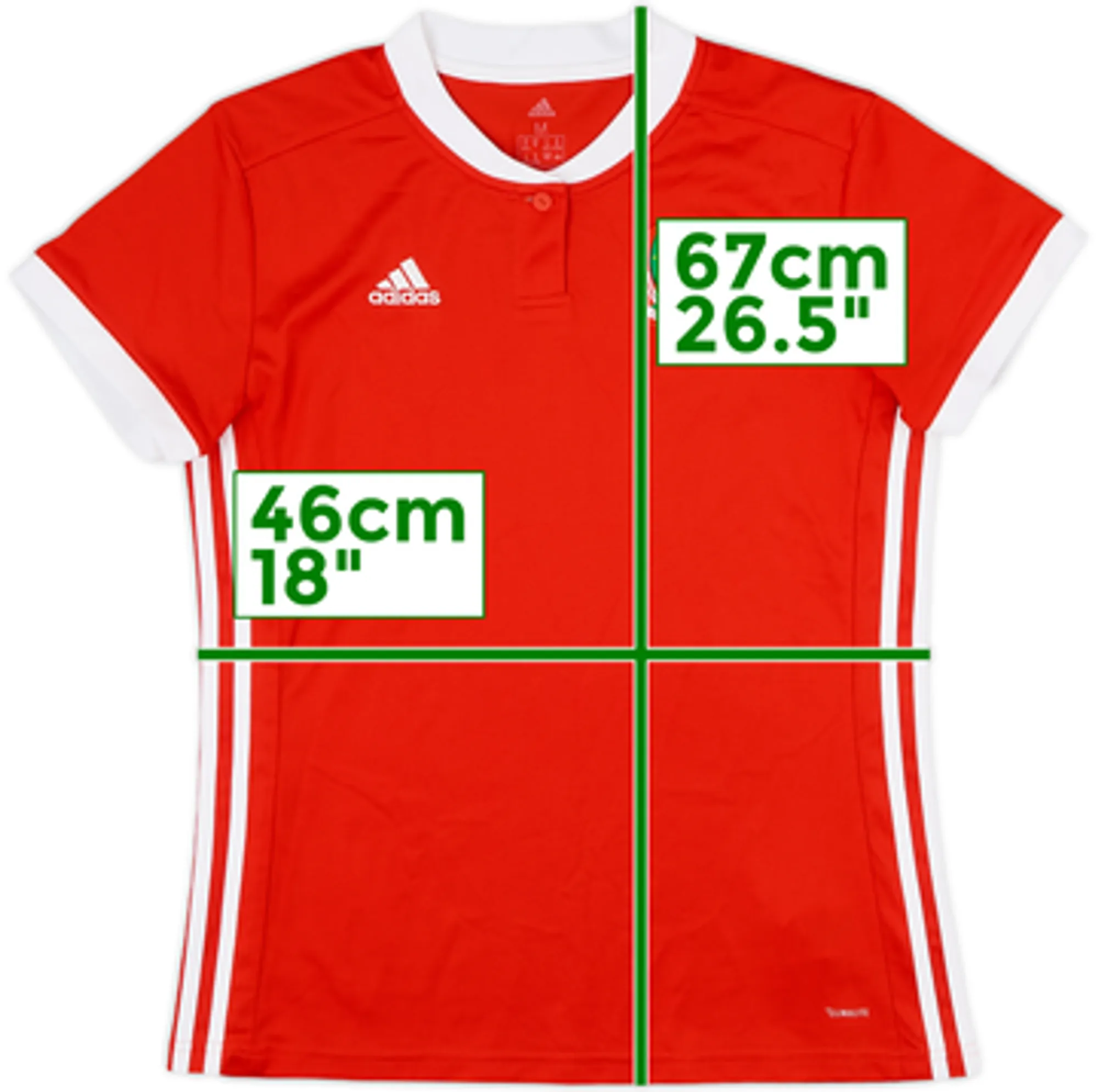 2018-19 Wales Home Shirt - 10/10 - (Women's M)