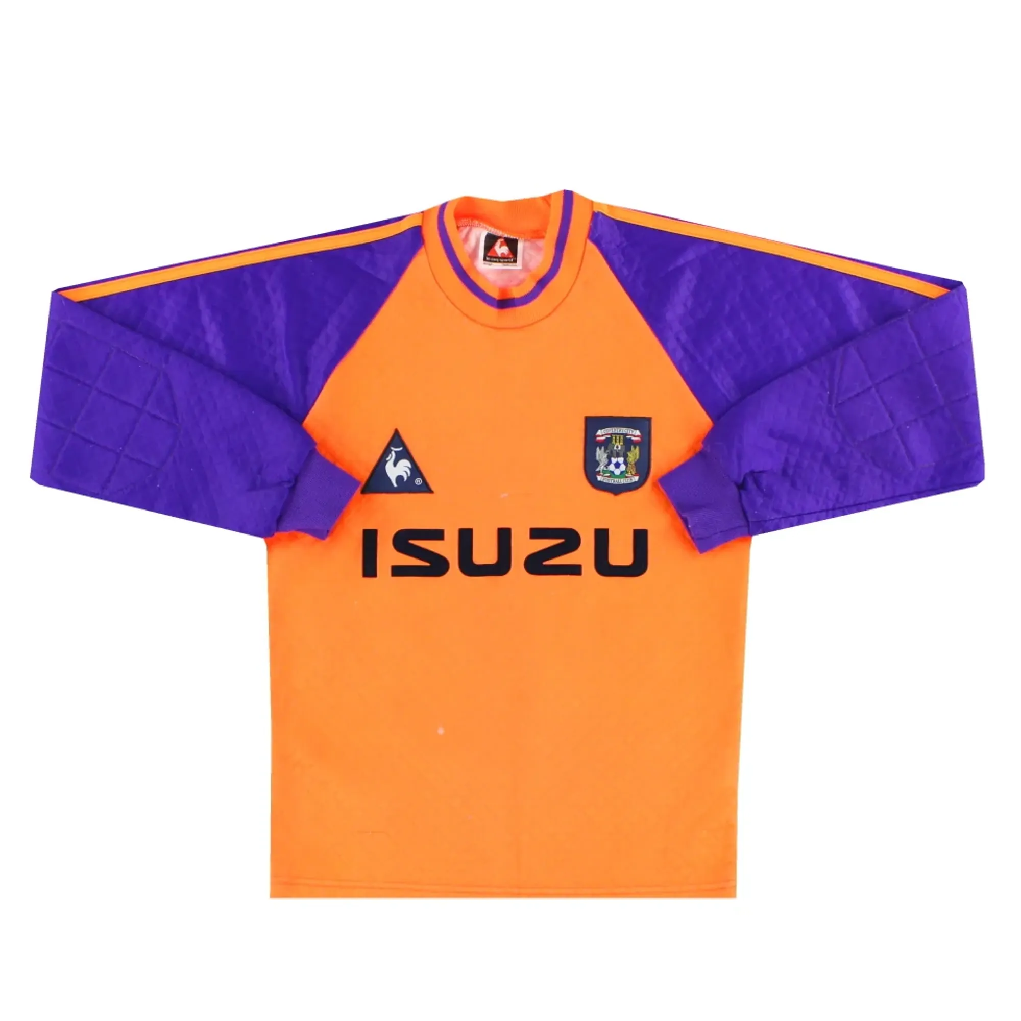 1998-99 Coventry Le Coq Sportif Goalkeeper Shirt L.Boys - Coventry City / Very Good 