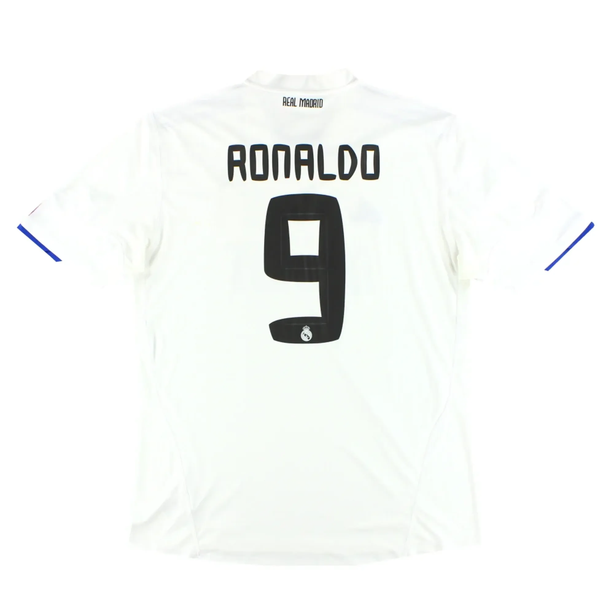 2010-11 Real Madrid adidas Home Shirt Ronaldo #9 XL - Real Madrid / Excellent 
