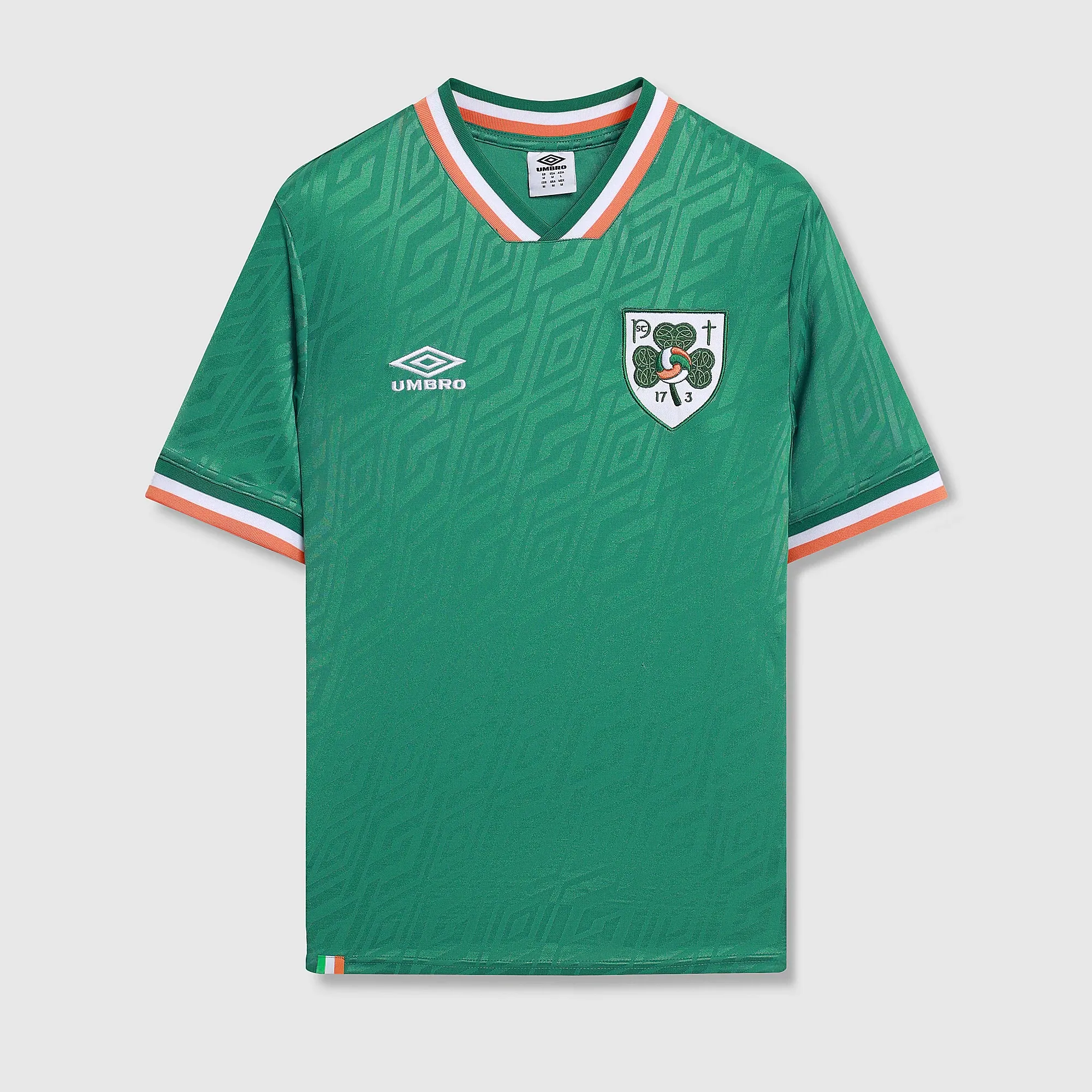 Umbro Ireland St Patricks Day 17 3 2026 Shirt Green
