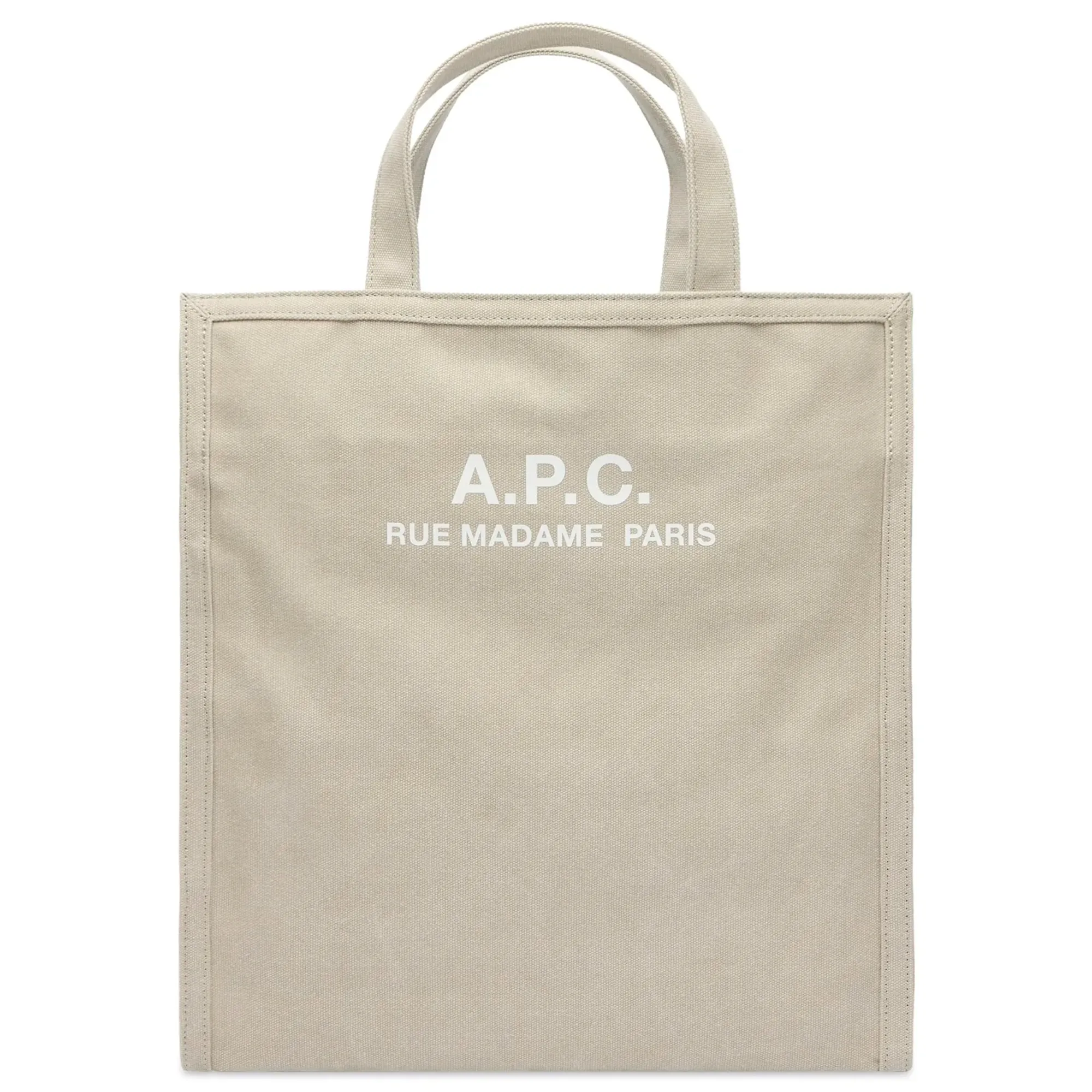 A.P.C. Men's Recuperation Tote Bag Light Grey