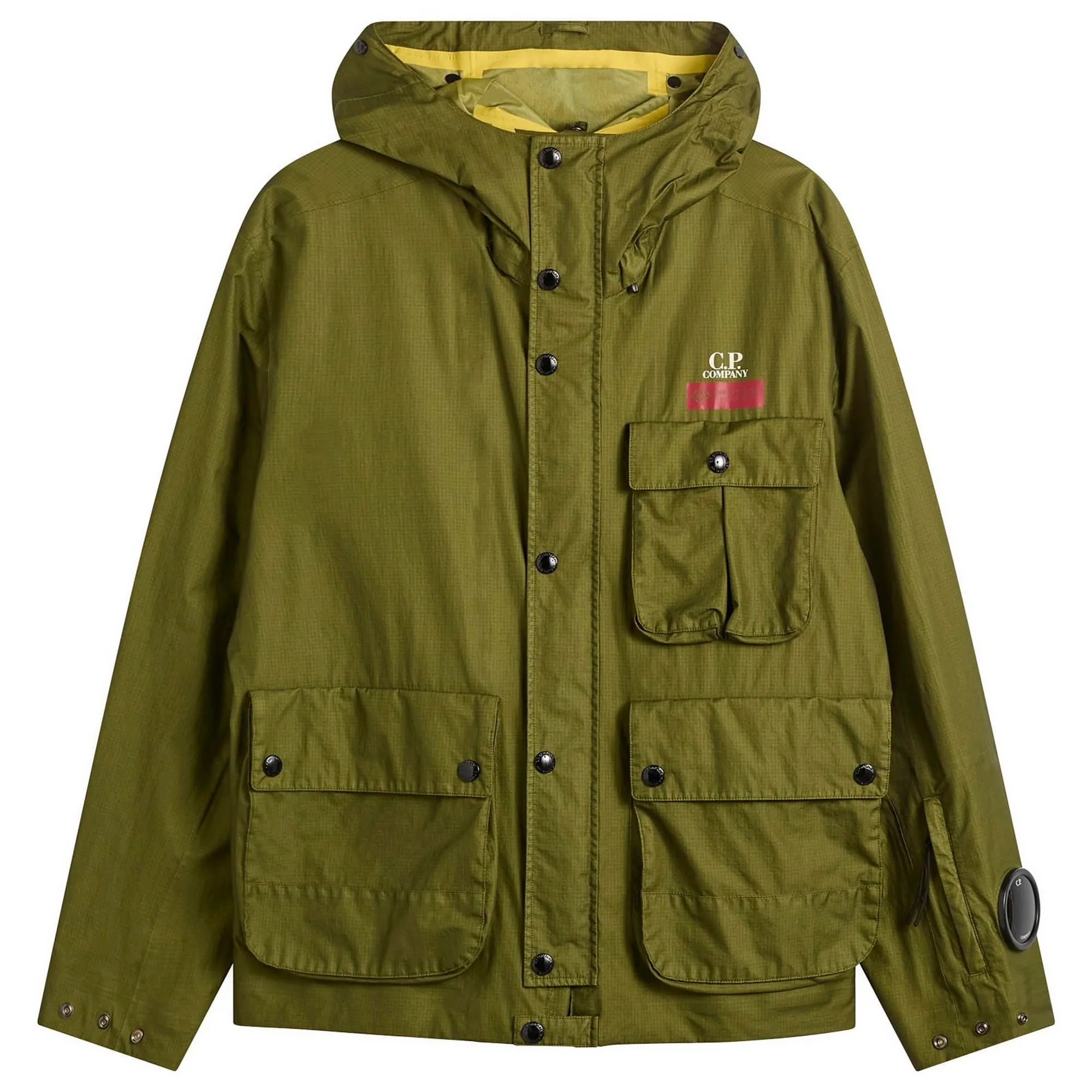 C.P. Company Men's G-Type Gore-Tex Multi Pocket Jacket Antique Moss