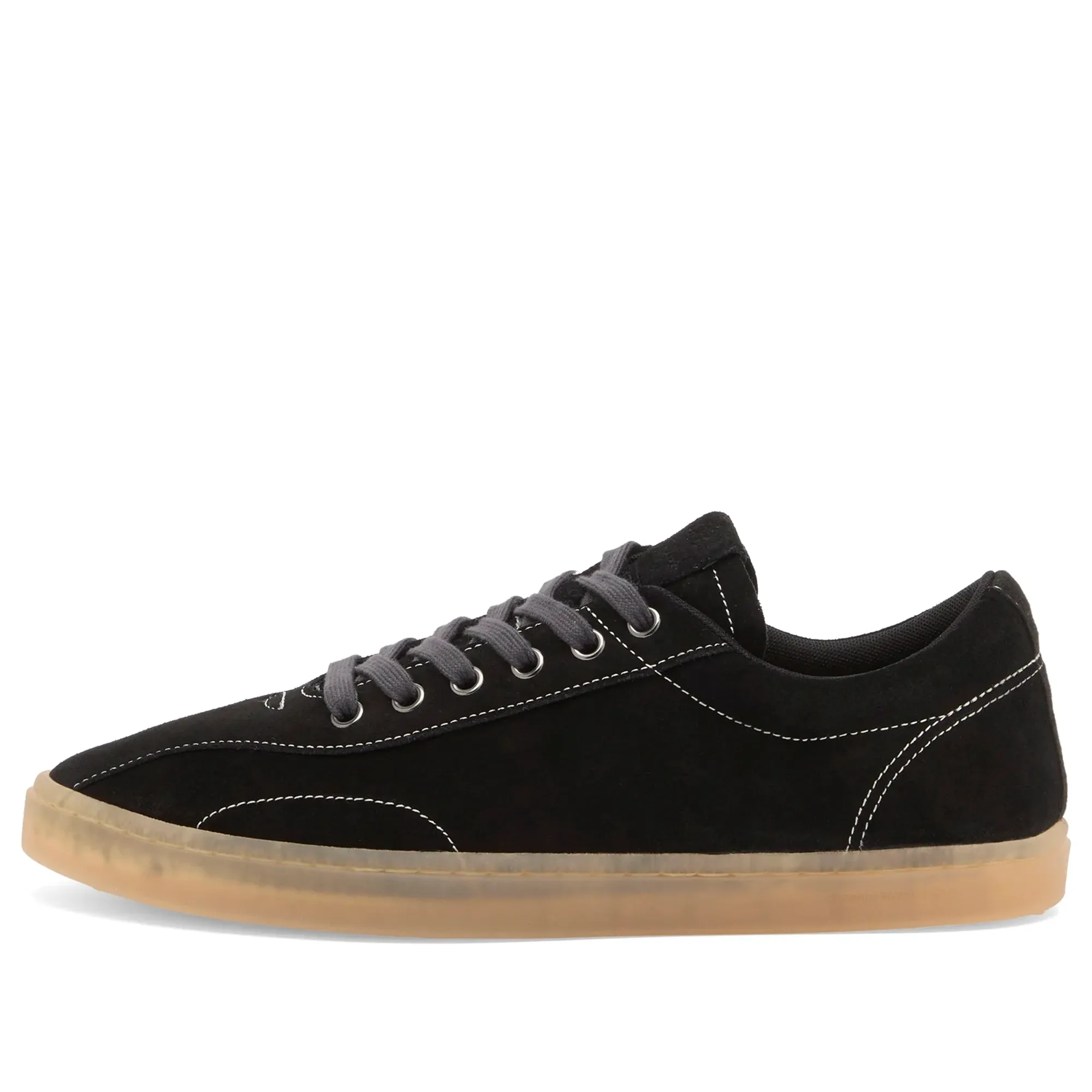 Stepney Workers Club Men's Surma Suede Sneaker Black