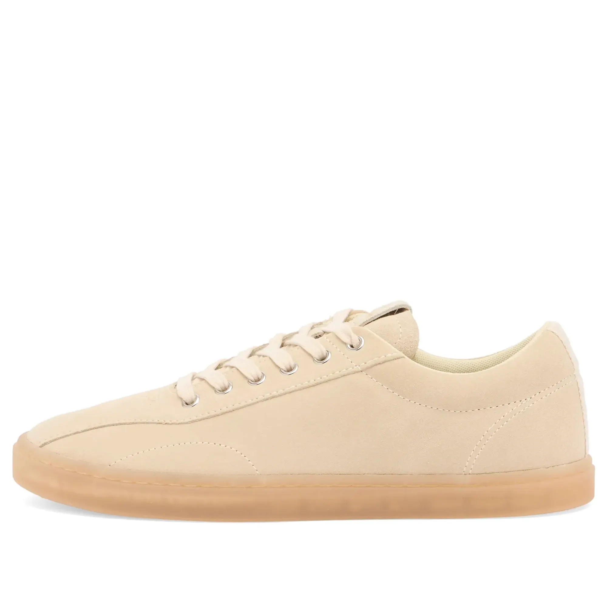 Stepney Workers Club Men's Surma Suede Sneaker Oat