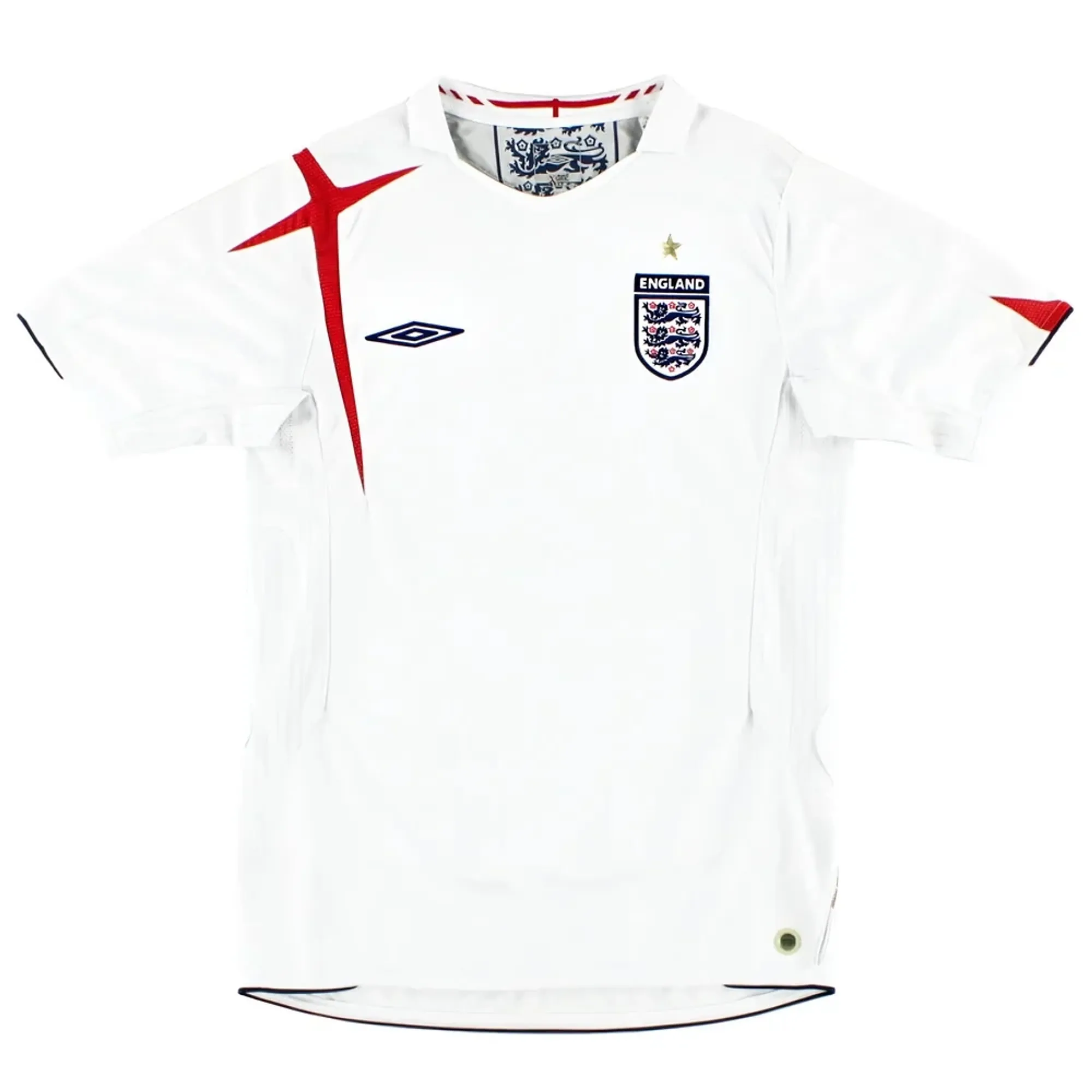 England 2006-08 Home Shirt (XL) (Excellent)