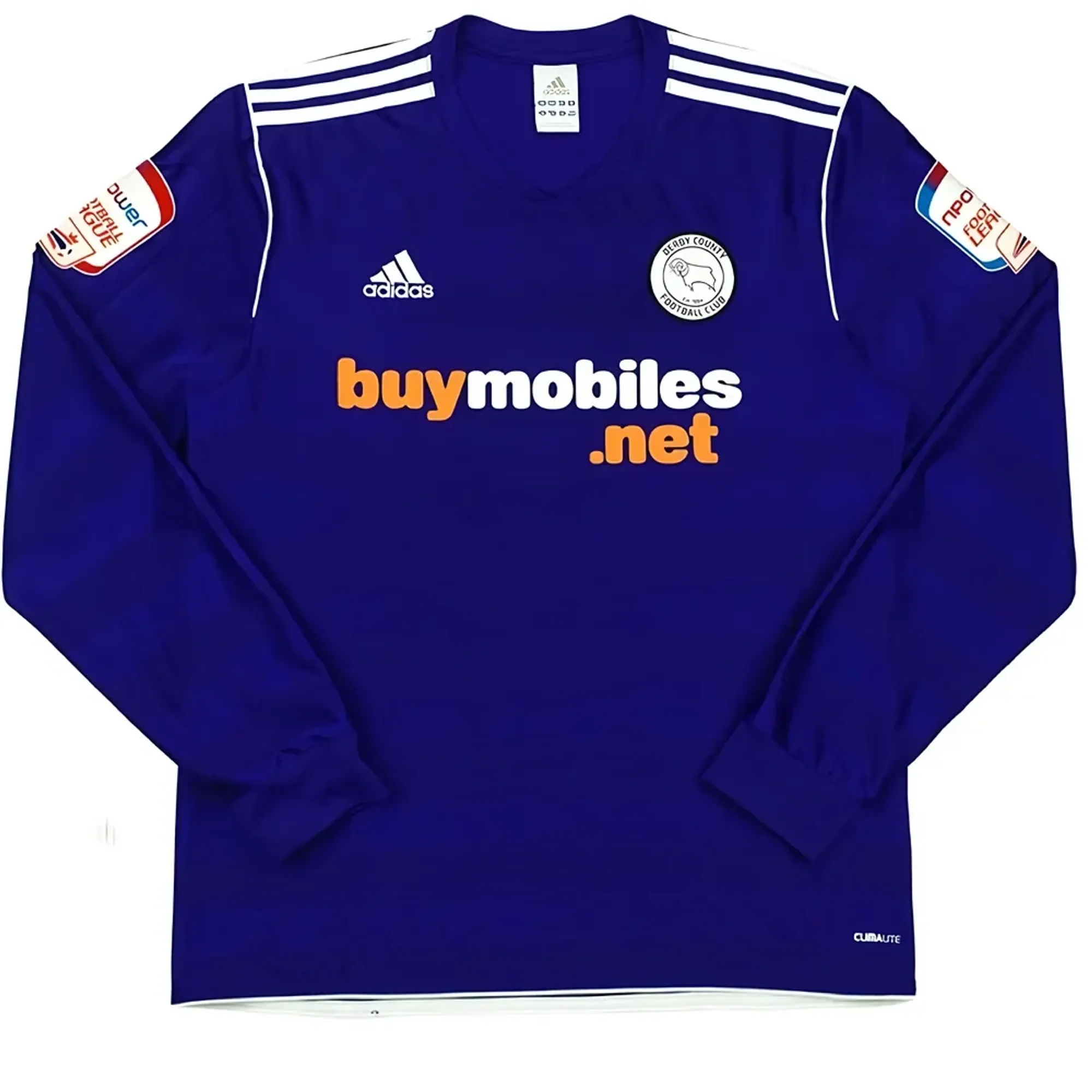 Derby County 2011-12 Away Long Sleeve Shirt (M) (Excellent)