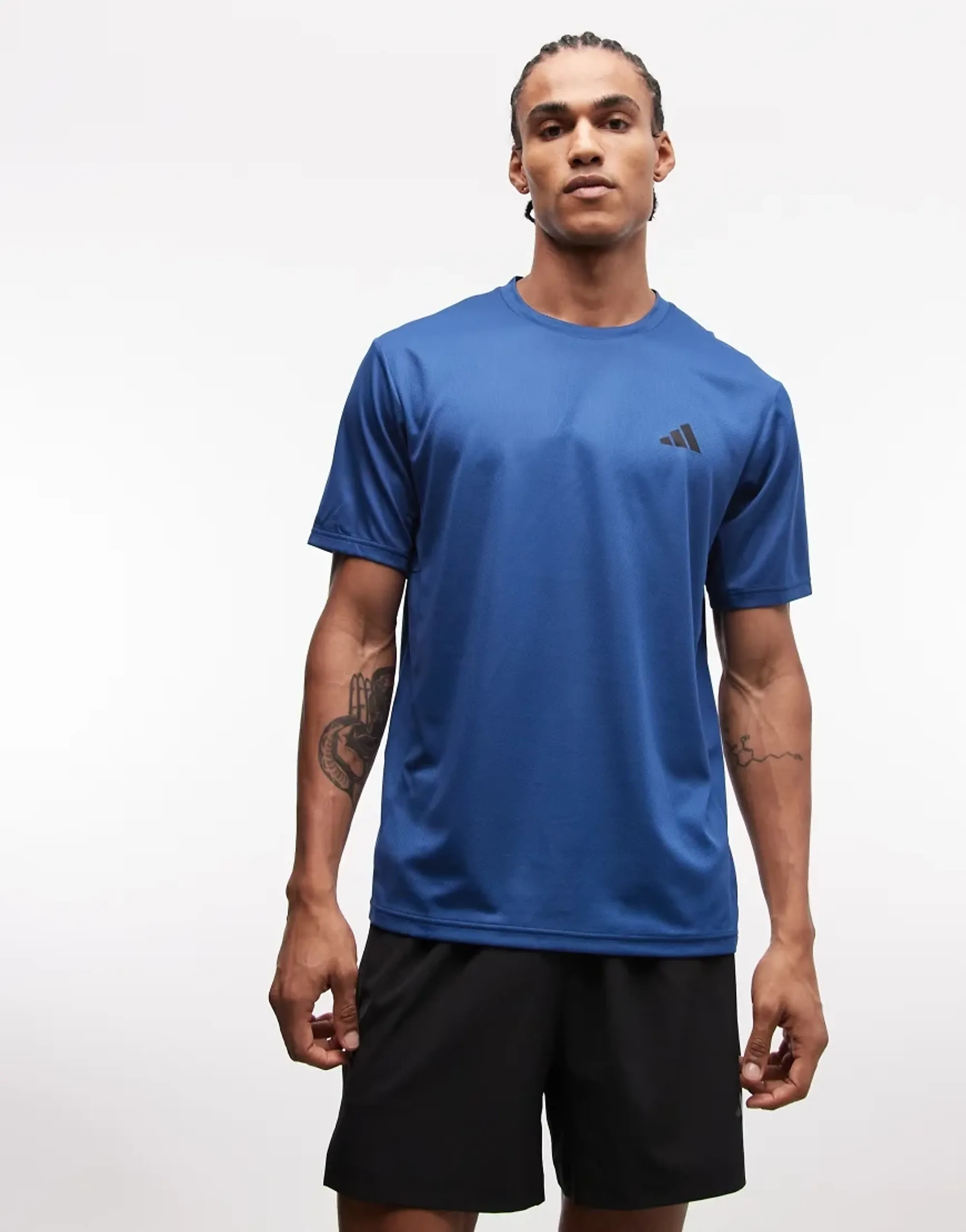 Adidas Training Essentials T-Shirt In Navy