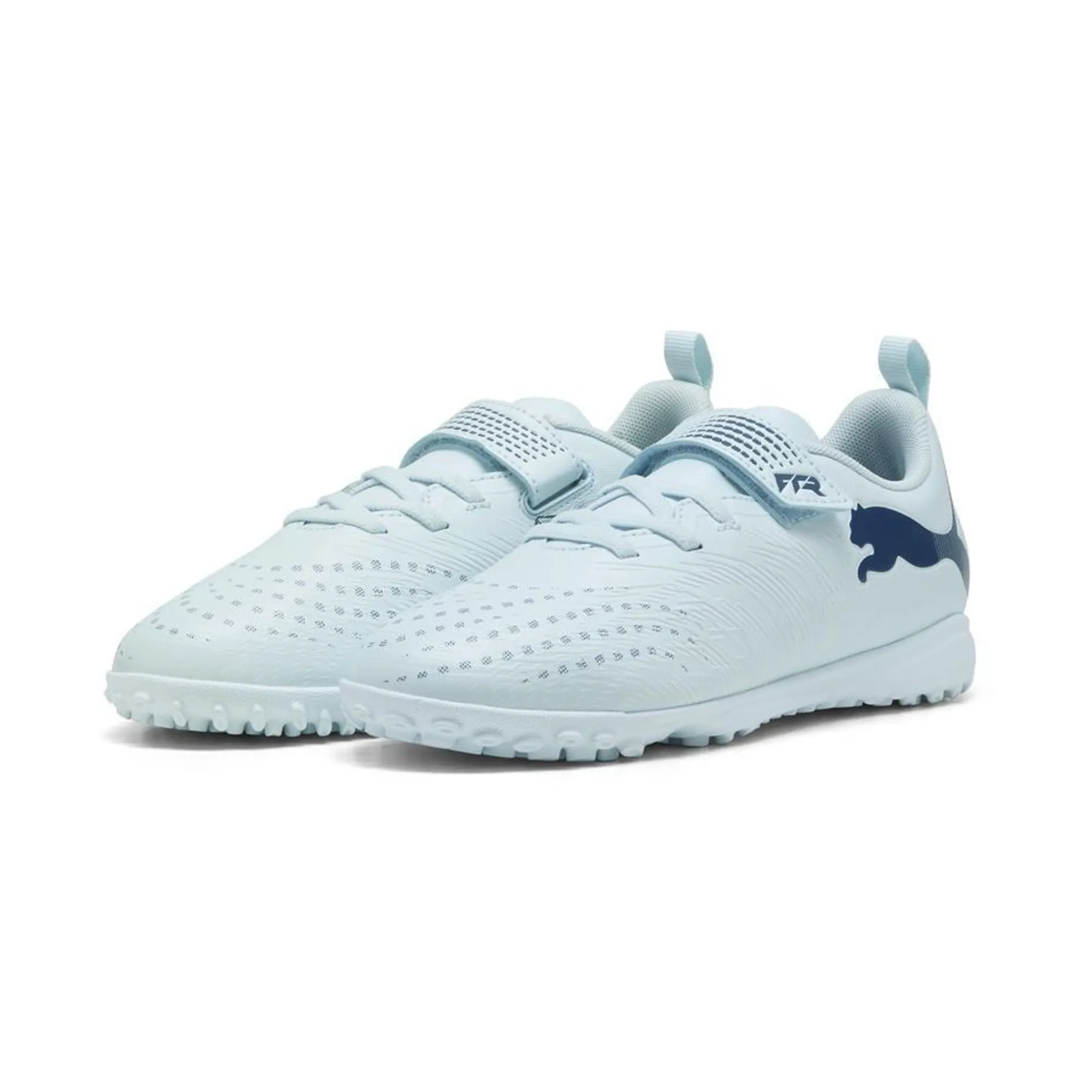 Puma Future 9 Play Velcro Tt Dreamrush - Icy Blue/Blue Jewel Kids - ['Blue']