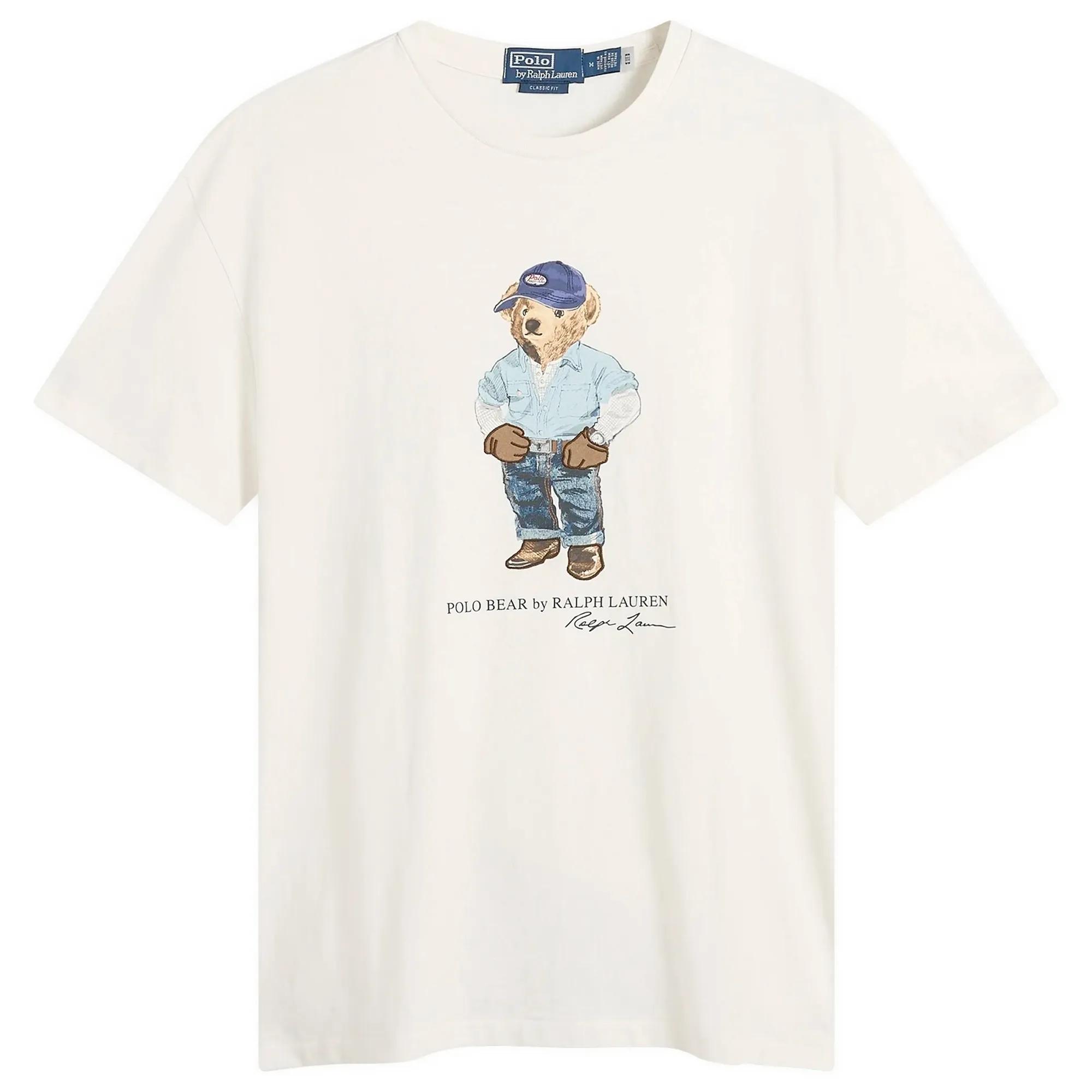 Polo Ralph Lauren Men's Denim Bear T-Shirt Nevis-Denim Bear
