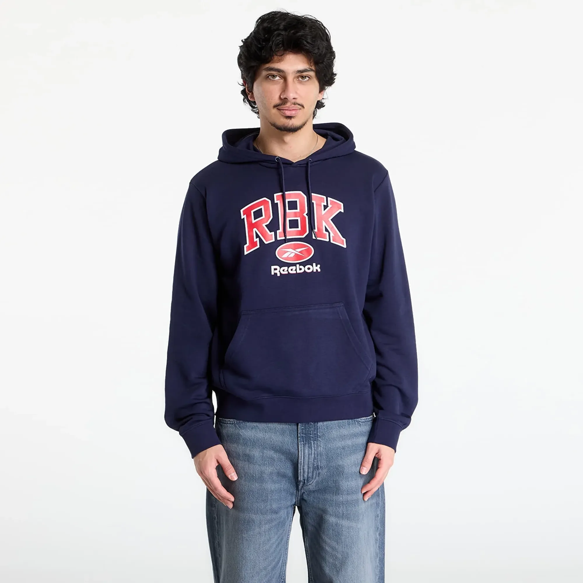 Sweatshirt Reebok Collegiate Hoodie Vector Navy L