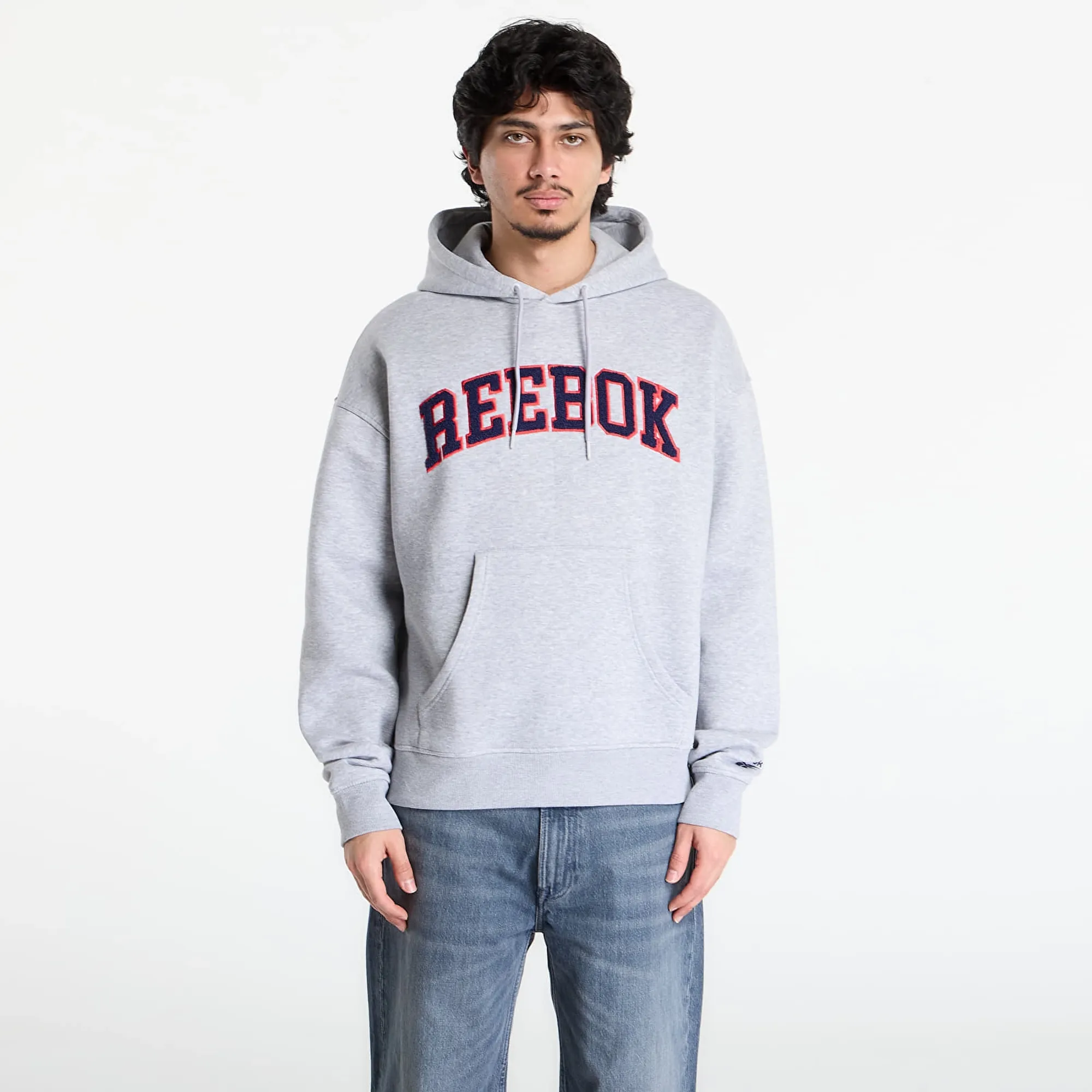 Sweatshirt Reebok Freshman Hoodie Athletic Grey Marl Xl