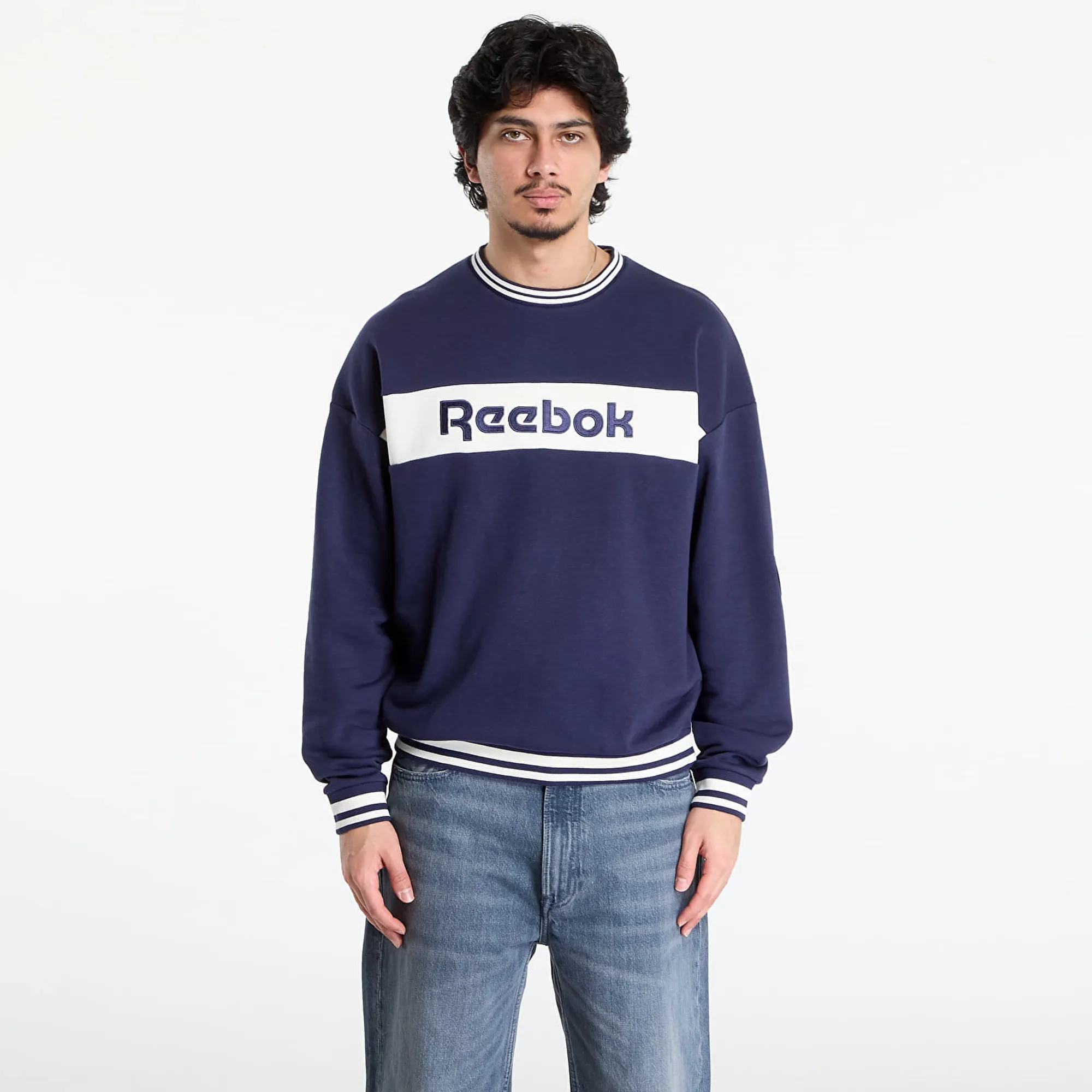 Sweatshirt Reebok Lawn Club Crew Sweat Vector Navy Xl