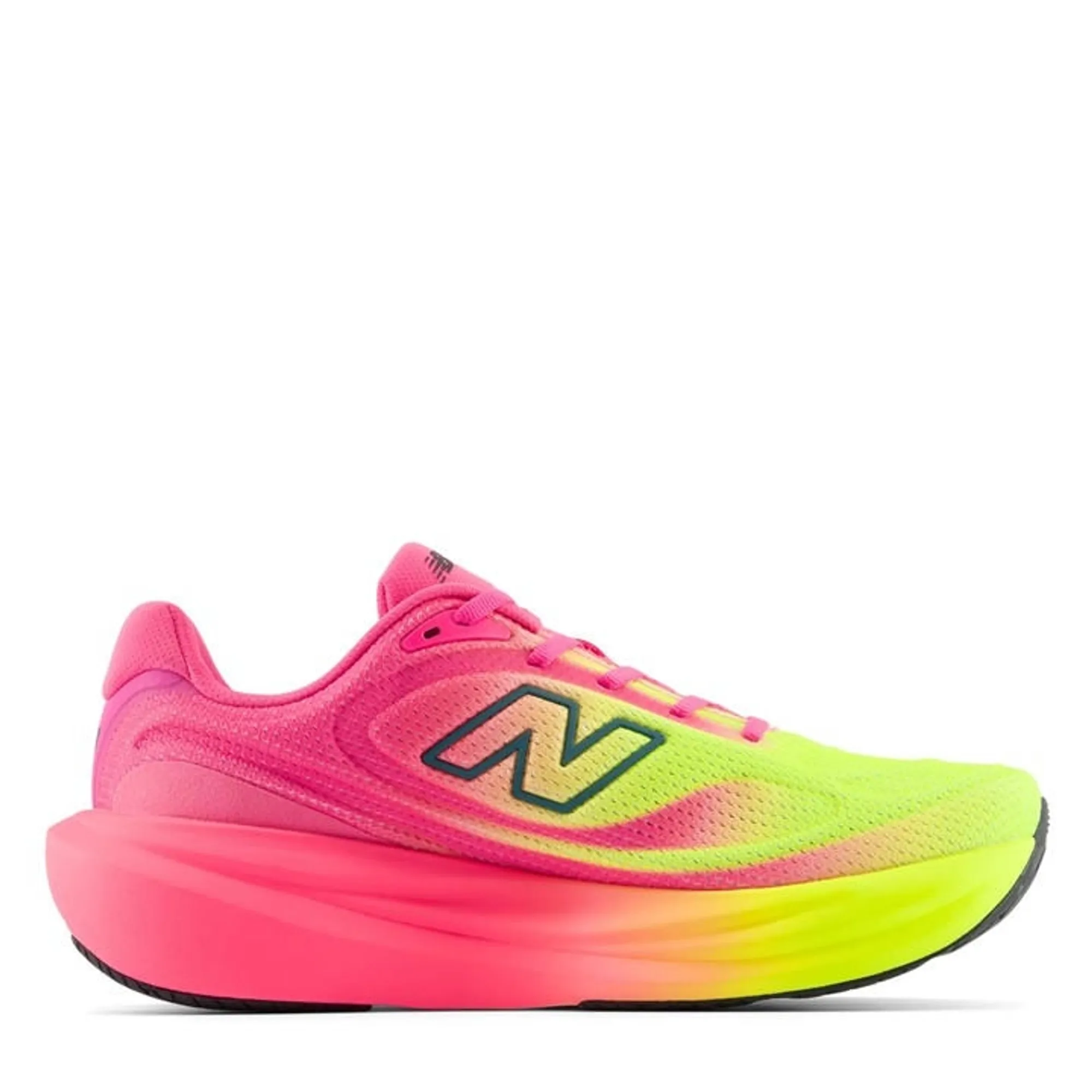 New Balance Men's TCS London Marathon 1080v15 in Green/Pink Synthetic
