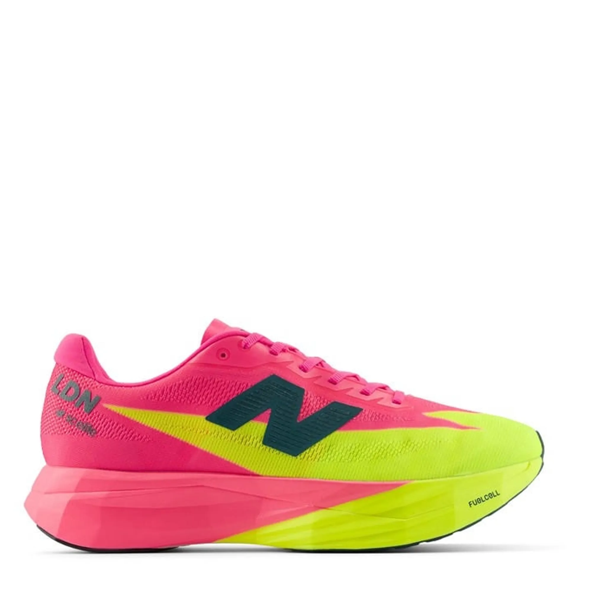 New Balance Women's FuelCell SuperComp Elitev5 in Pink/Green Synthetic