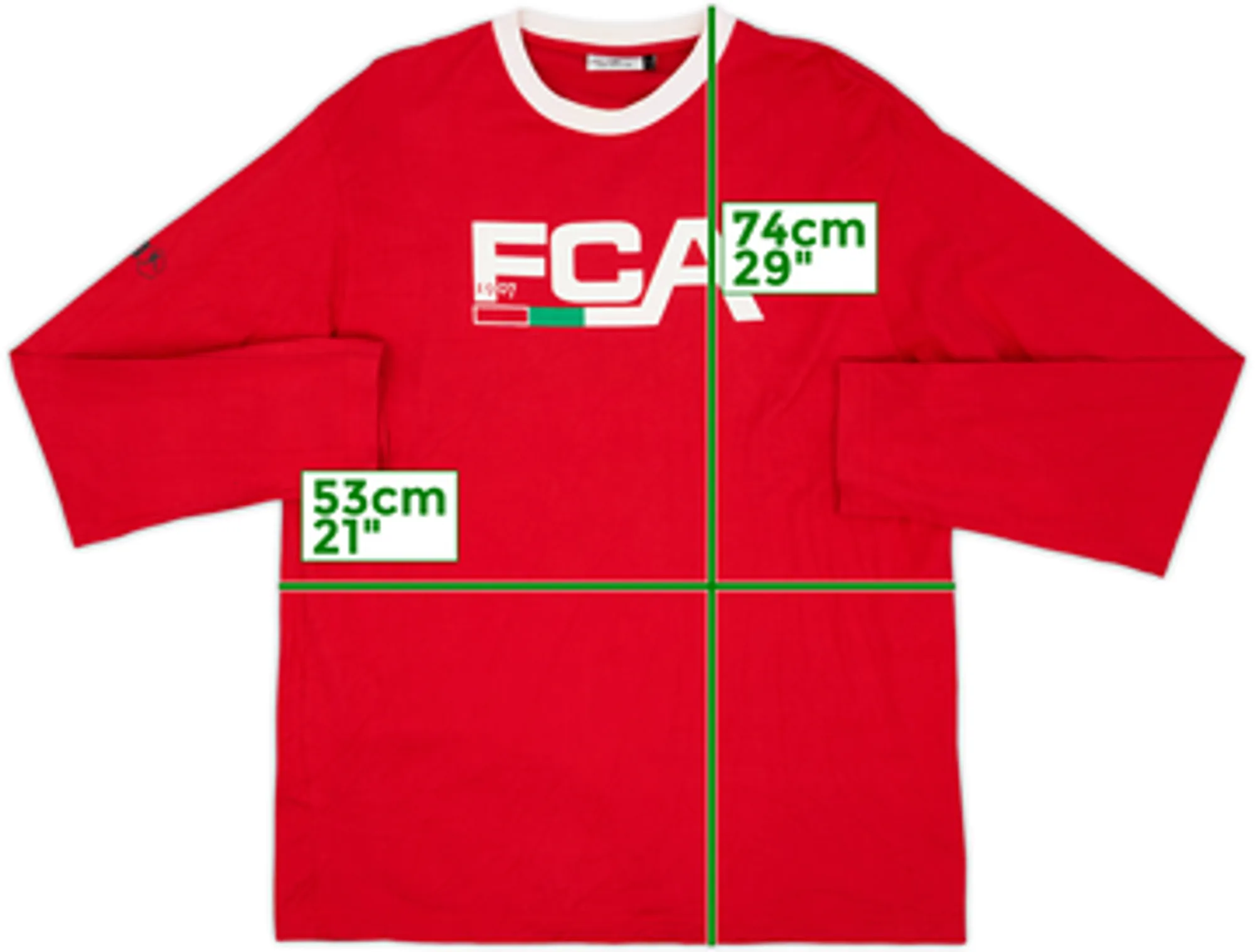 2009-10 Augsburg Do You Football Cotton L/S Tee - 7/10 - (XL)