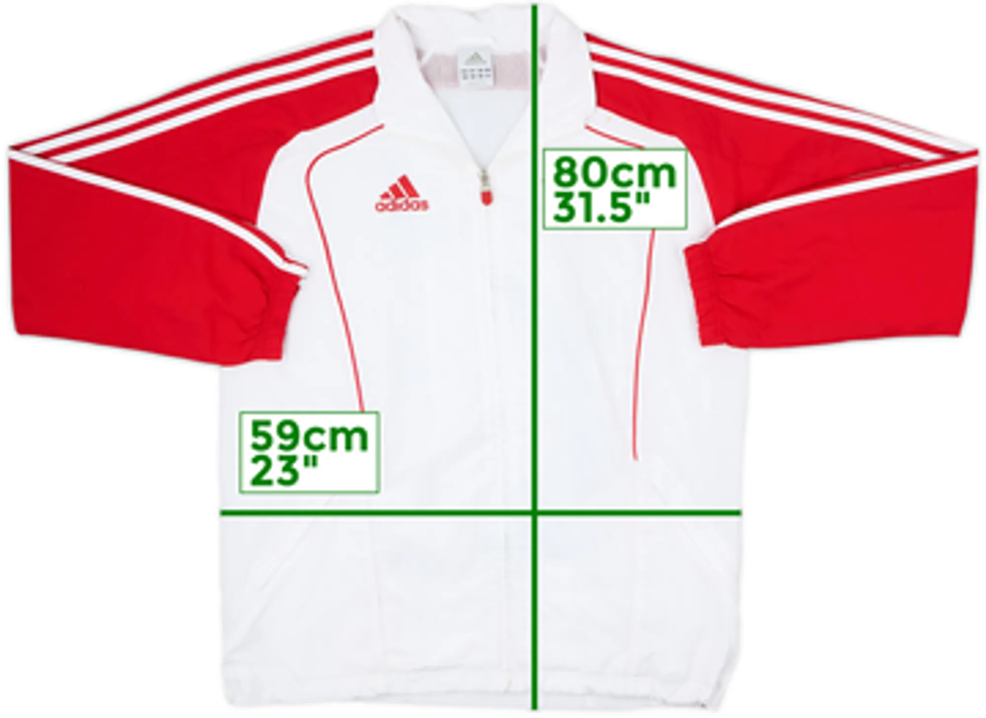 2010-11 Ajax adidas Track Jacket - 7/10 - (L)