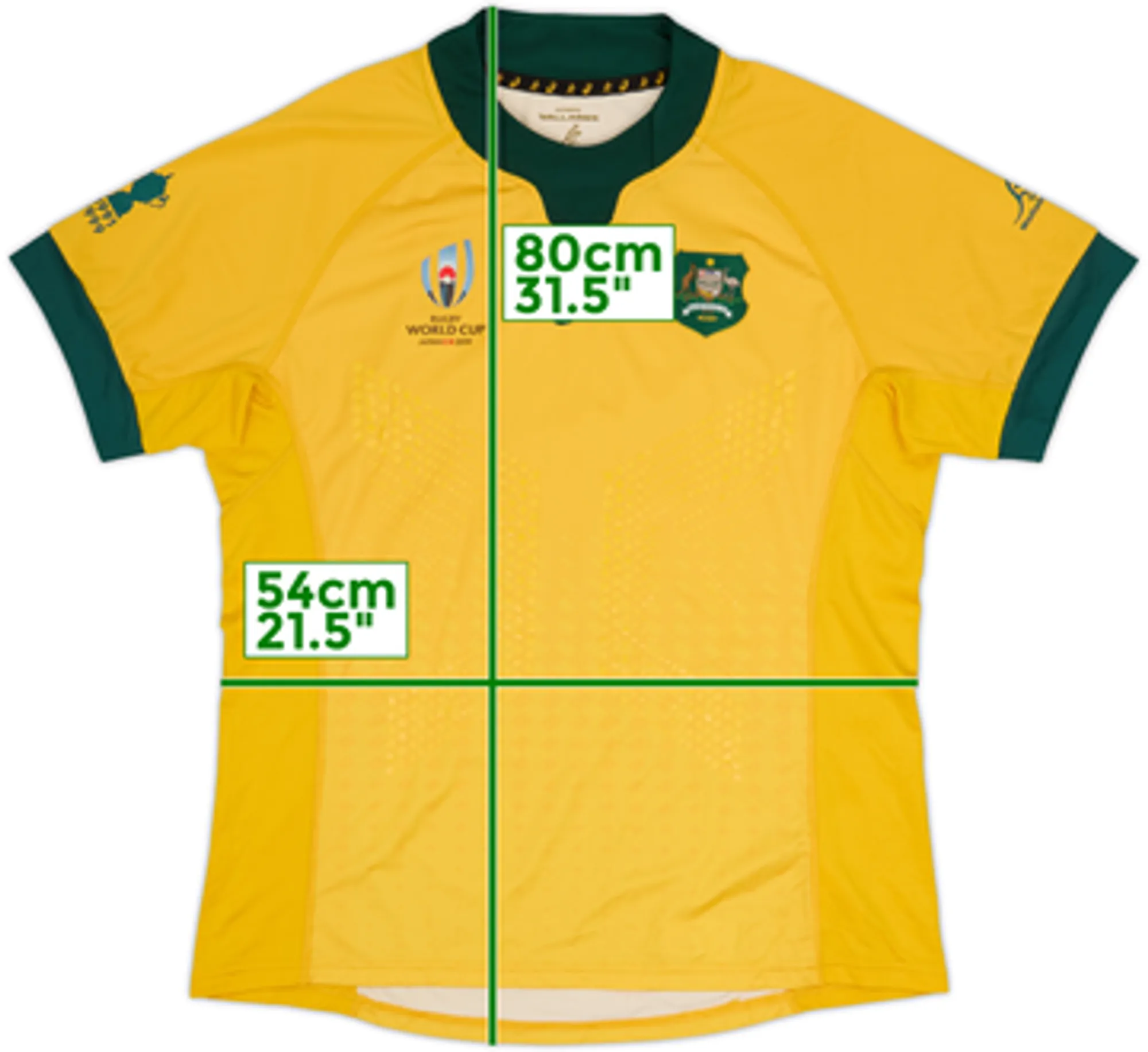 2019 Australia Rugby Home Shirt - 6/10 - (XL)