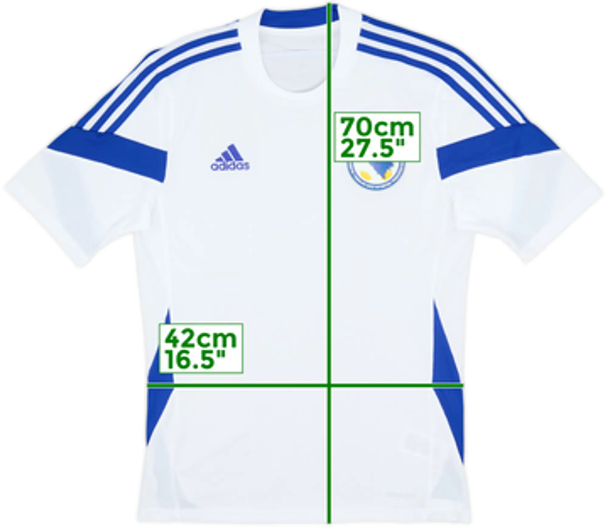 2014-15 Bosnia & Herzegovina Away Shirt - 9/10 - (S)