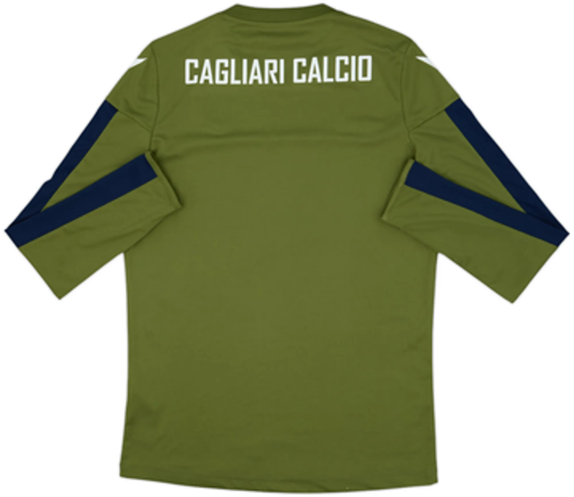2019-20 Cagliari Macron Training L/S Shirt - 8/10 - (L)