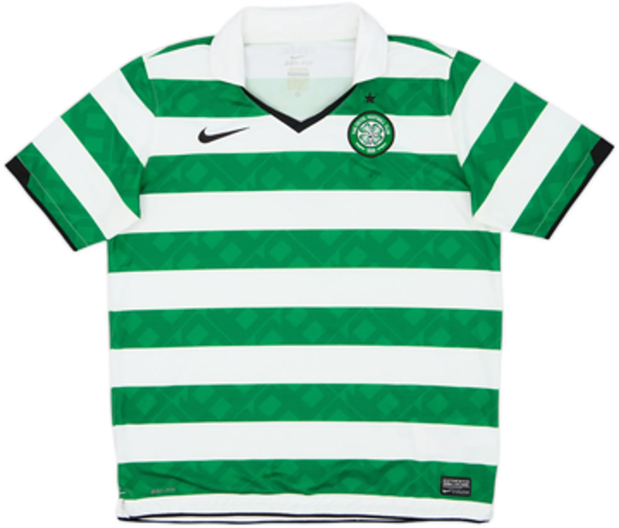 2010-12 Celtic Home Shirt Ljungberg #7 - 8/10 - (XL.Boys)