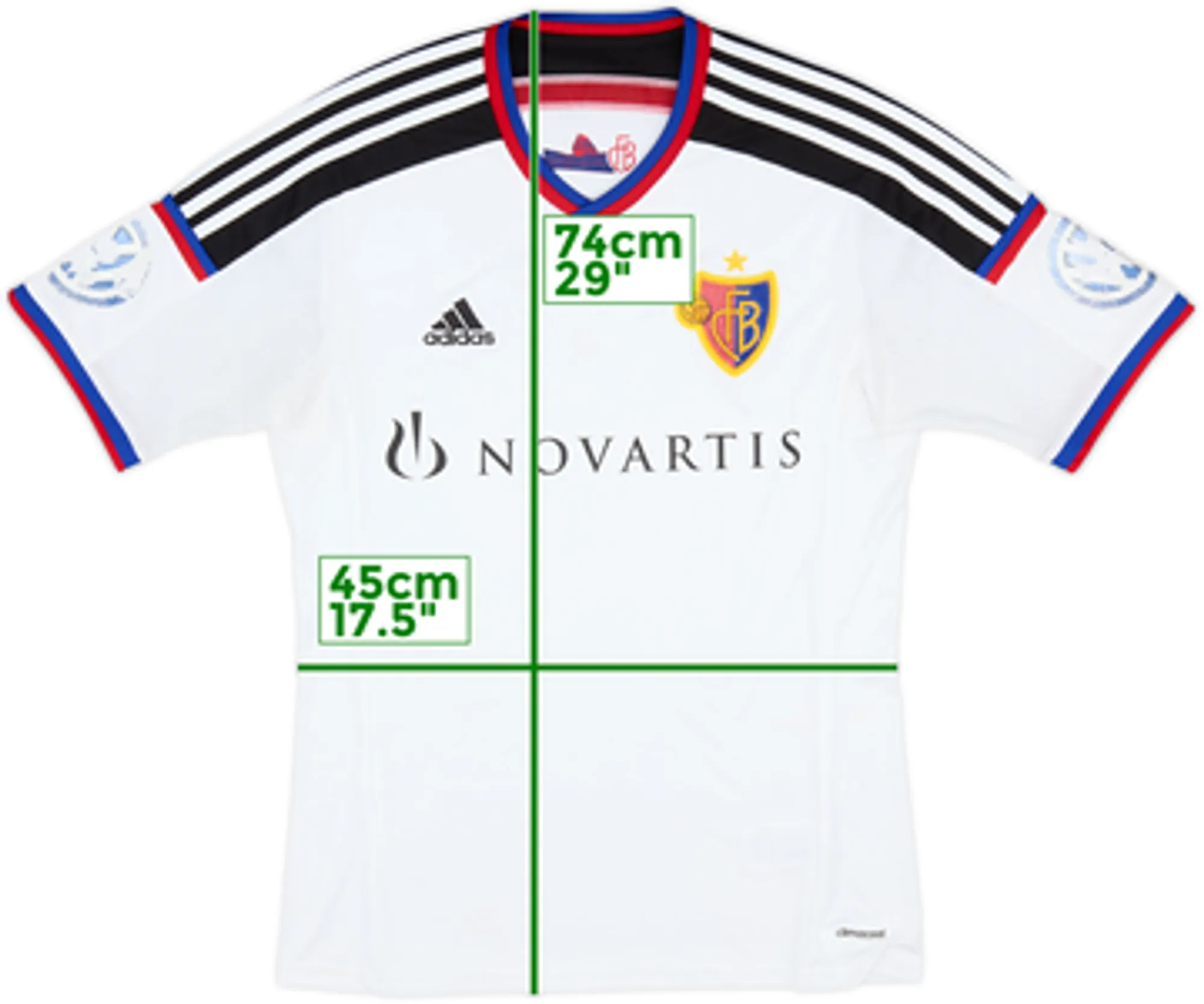 2014-15 FC Basel Away Shirt - 5/10 - (M)