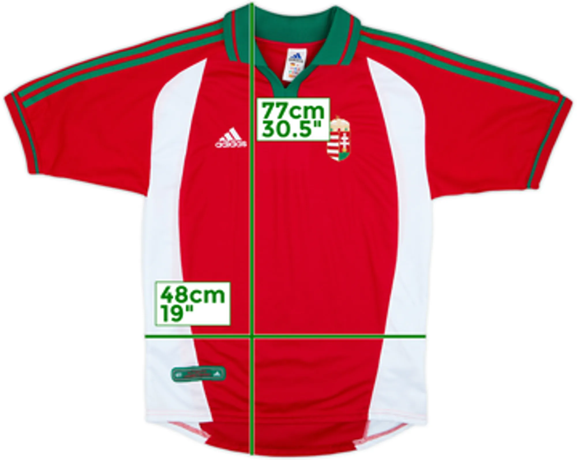 2000-02 Hungary Home Shirt - 9/10 - (S)