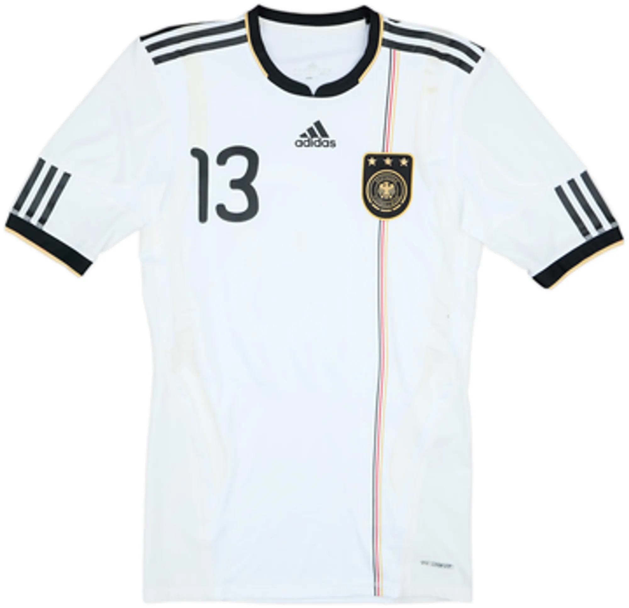 2010-11 Germany Player Issue TechFit Home Shirt Muller #13 - 6/10 - (L)