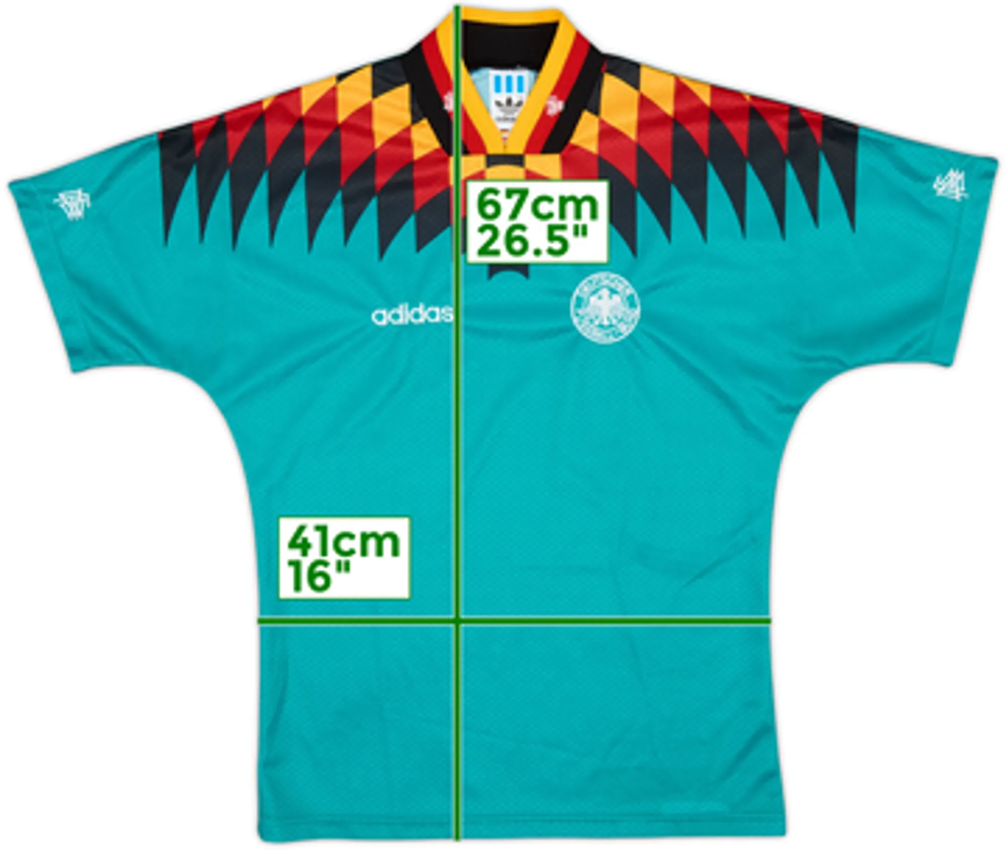 1994-96 Germany Away Shirt - 9/10 - (XS)