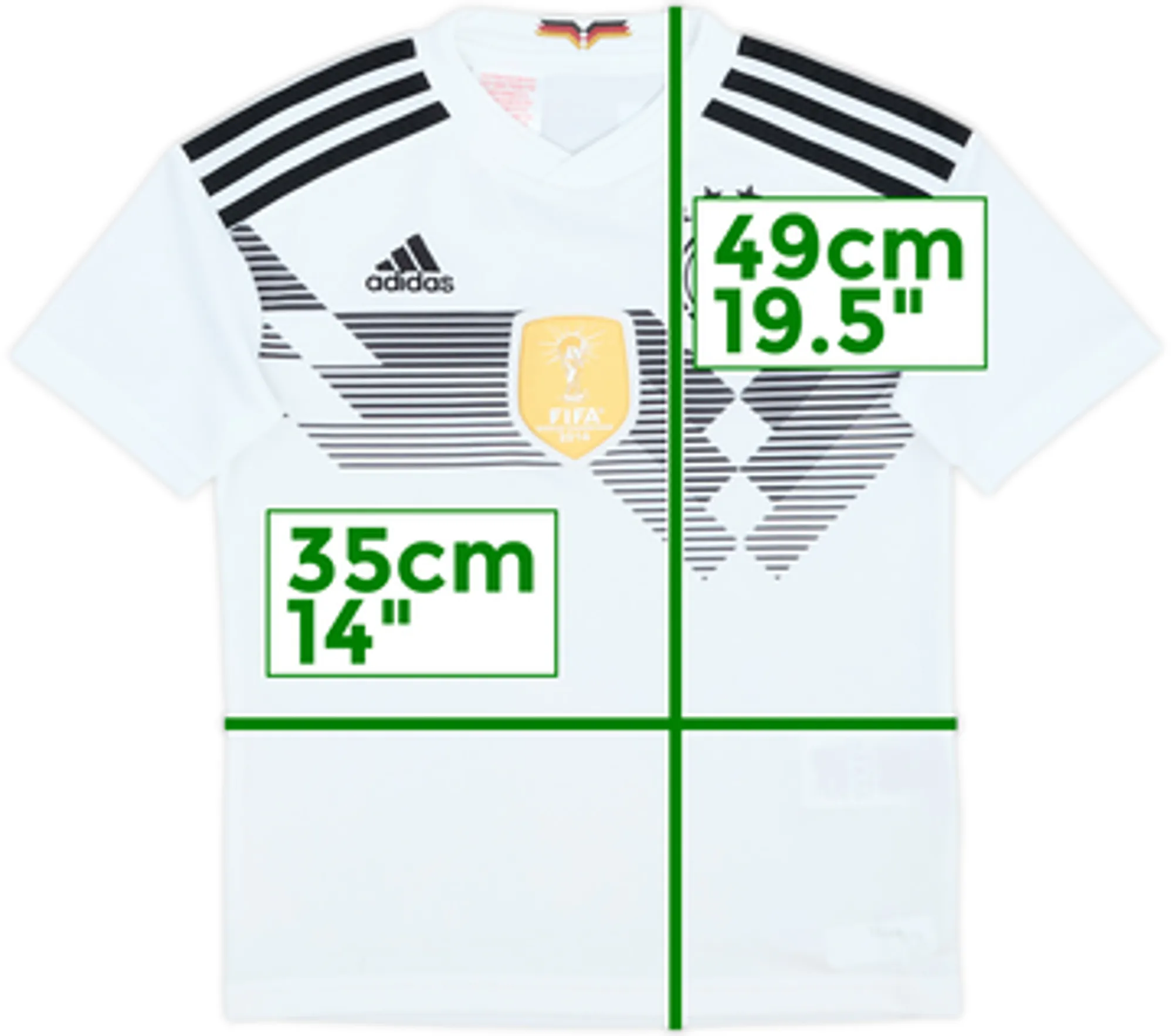 2018-19 Germany Home Shirt - 8/10 - (7-8 Years)